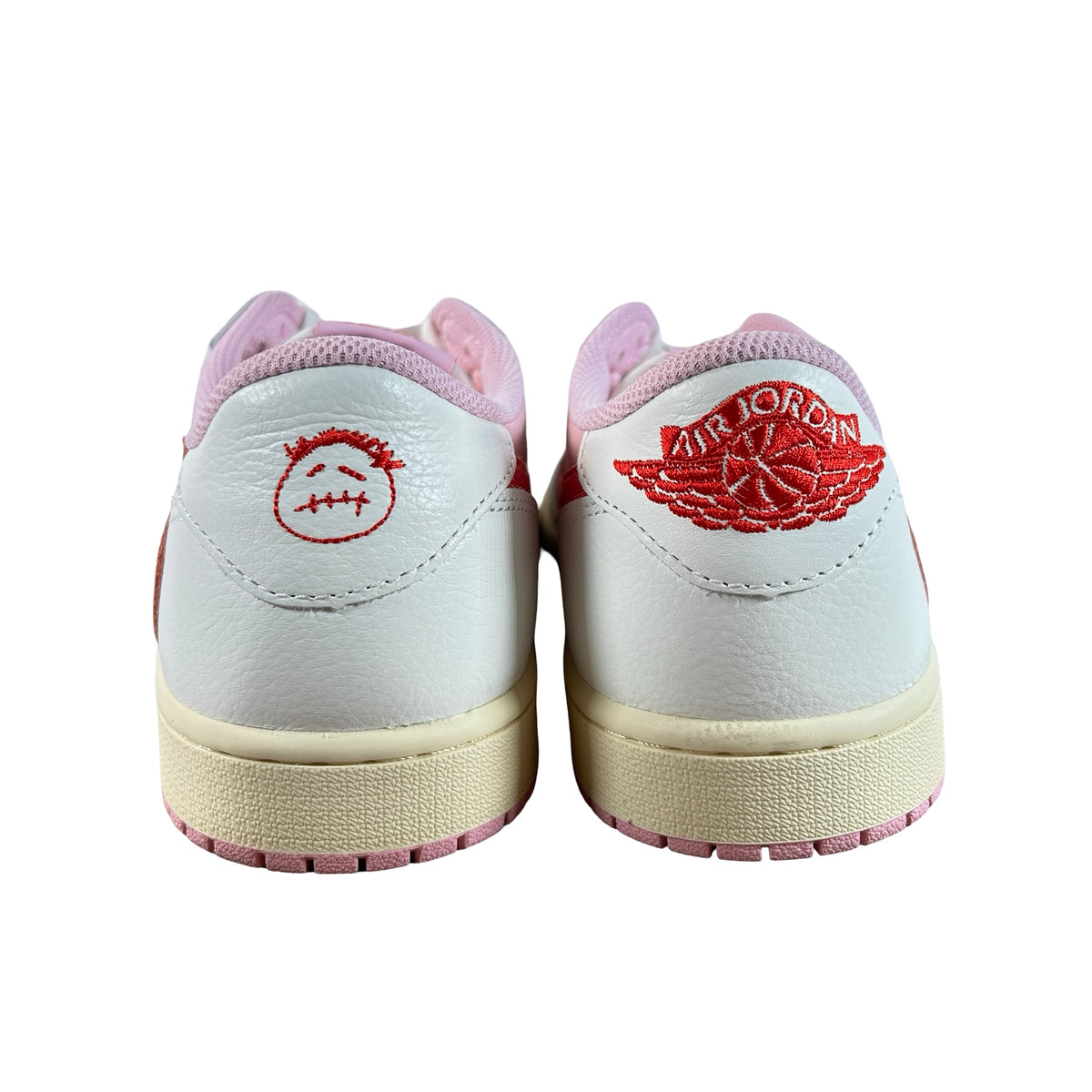 IQ7604 101 Jordan 1 Retro Low OG SP Travis Scott Sail Tropical Pink [USED] - 11.5 M (Used)