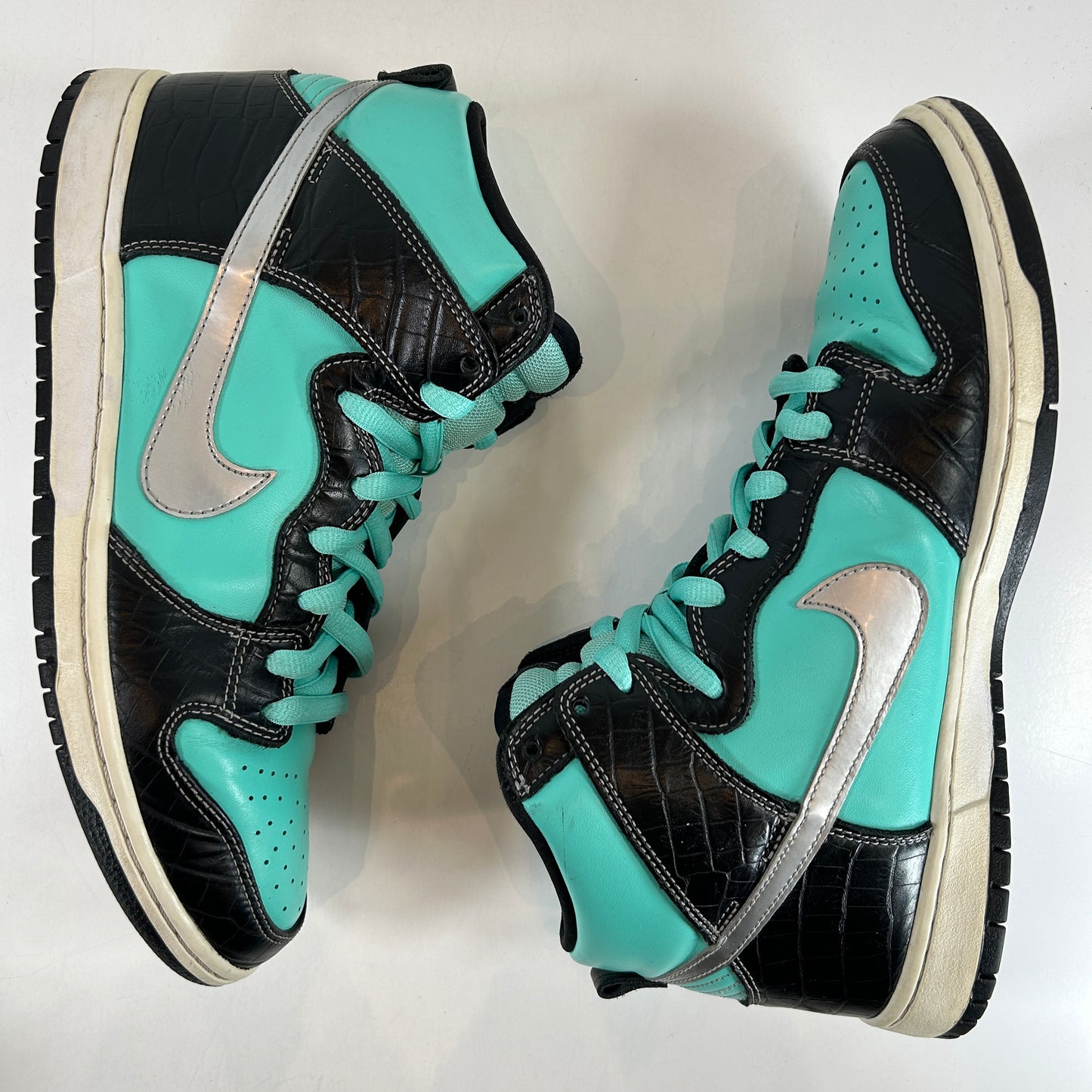 653599 400 Nike SB Dunk High Diamond Supply Co. Tiffany [USED] - 10.5 M (Used)