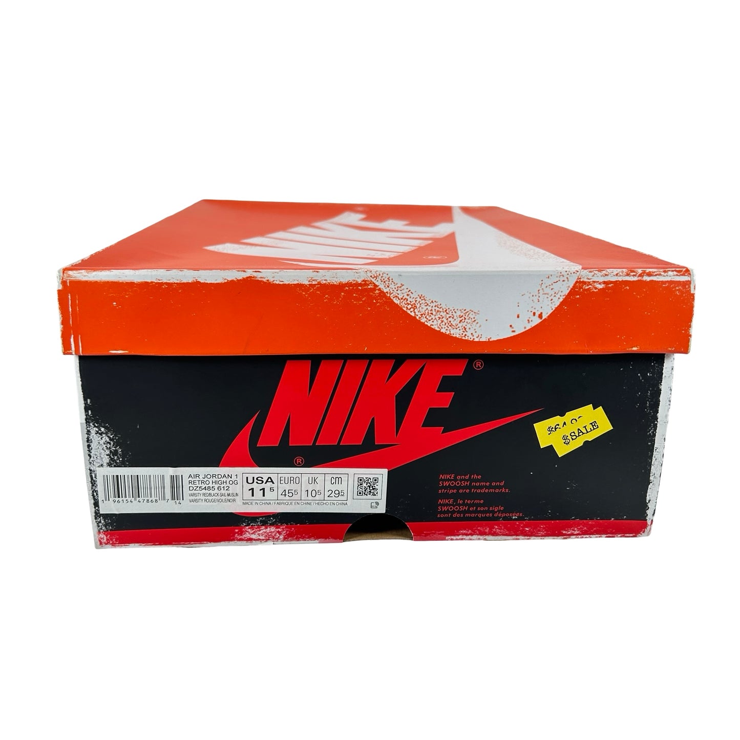 DZ5485 612 Jordan 1 Retro High OG Chicago Lost and Found [USED] - 11.5 M (Used)