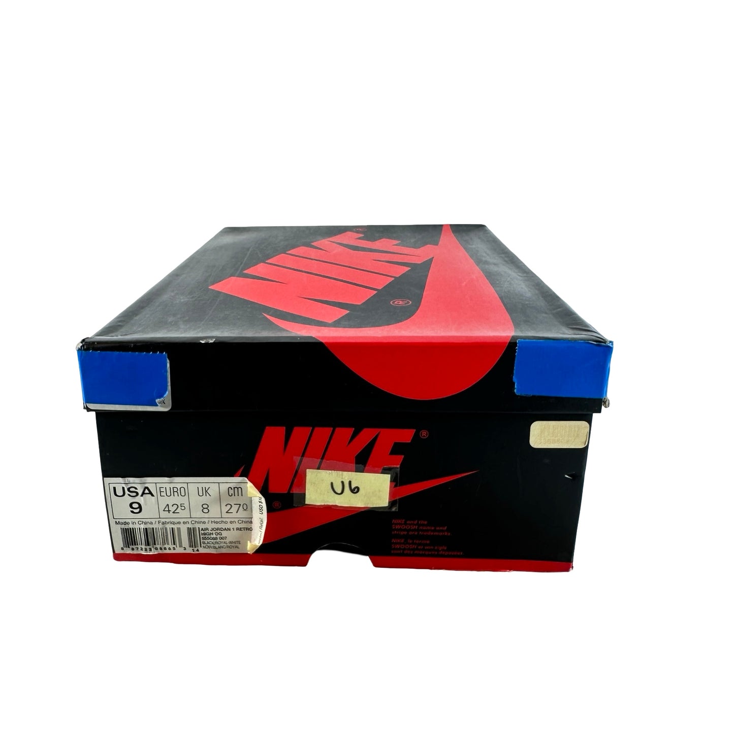 555088 007 Jordan 1 Royal (2017) [USED] - 9 M (Used6)