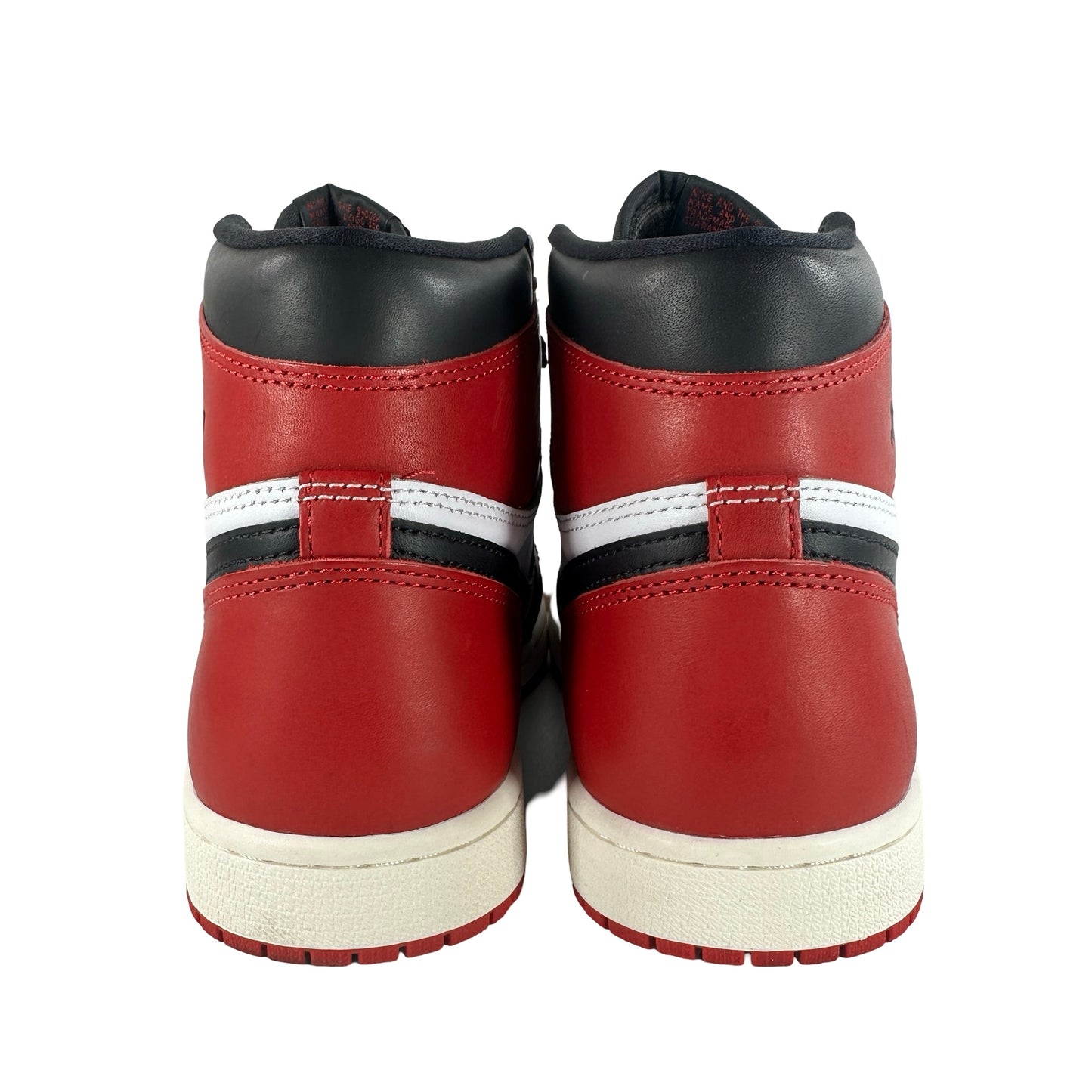 DZ5485 106 Air Jordan 1 High OG Black Toe Reimagined [USED] - 8 M (Used)