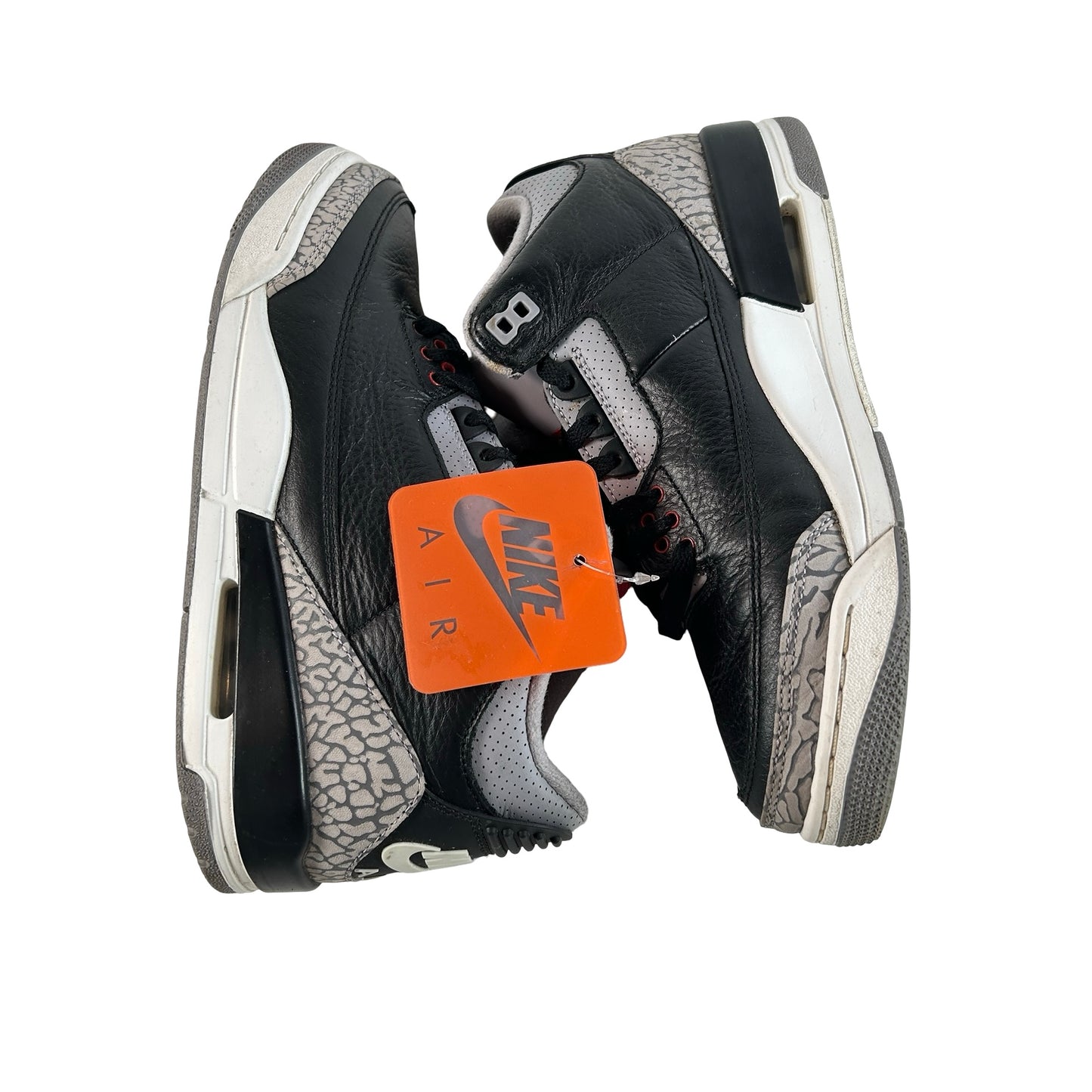 DN3707 010 Jordan 3 Retro Black Cement Reimagined (2024) [USED] - 8 M (Used) (Replace Box)