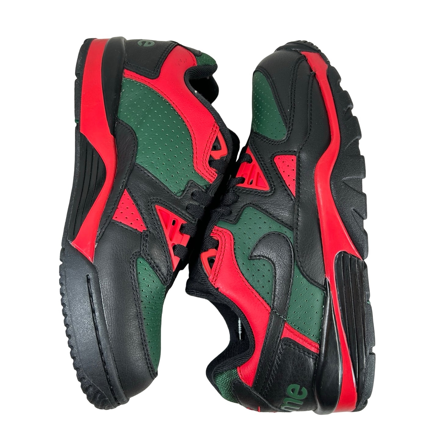 CJ5291 001 Nike Cross Trainer Low Supreme Black Green Red [USED] - 8 M (Used) (Replace Box)