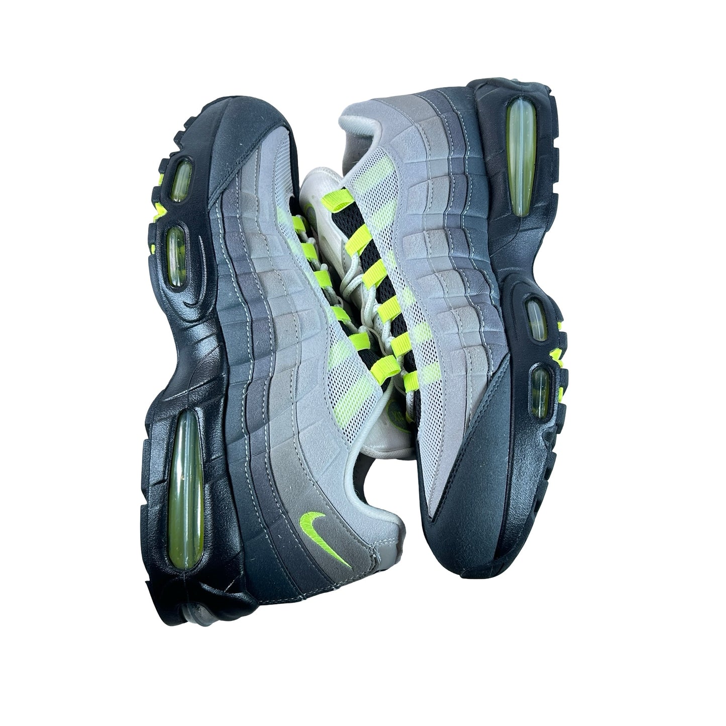 HM4740 001 Nike Air Max 95 OG Big Bubble Neon (2025) [USED] - 13 M (Used) (No Box)