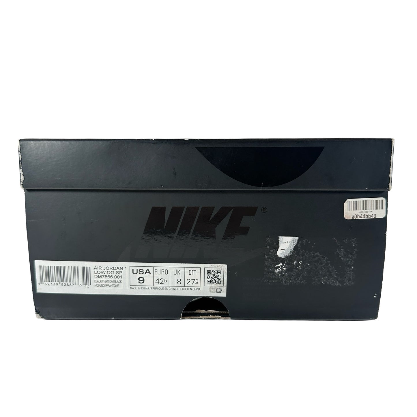 DM7866 001 Jordan 1 Retro Low OG SP Travis Scott Black Phantom [USED] - 9 M (Used2)