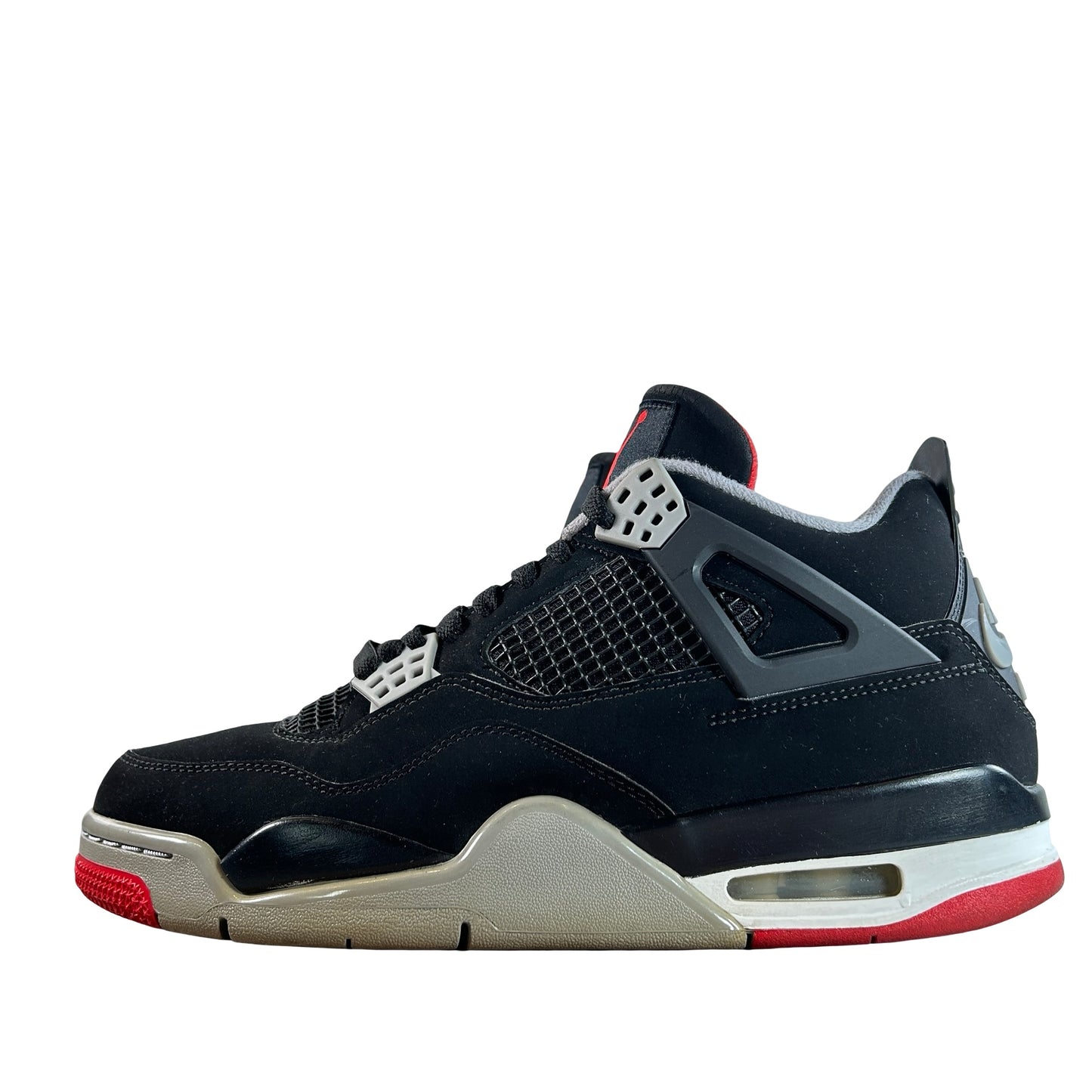 308497 060 Jordan 4 Retro Bred (2019) [USED] - 9 M (Used4) (Replace Box4)