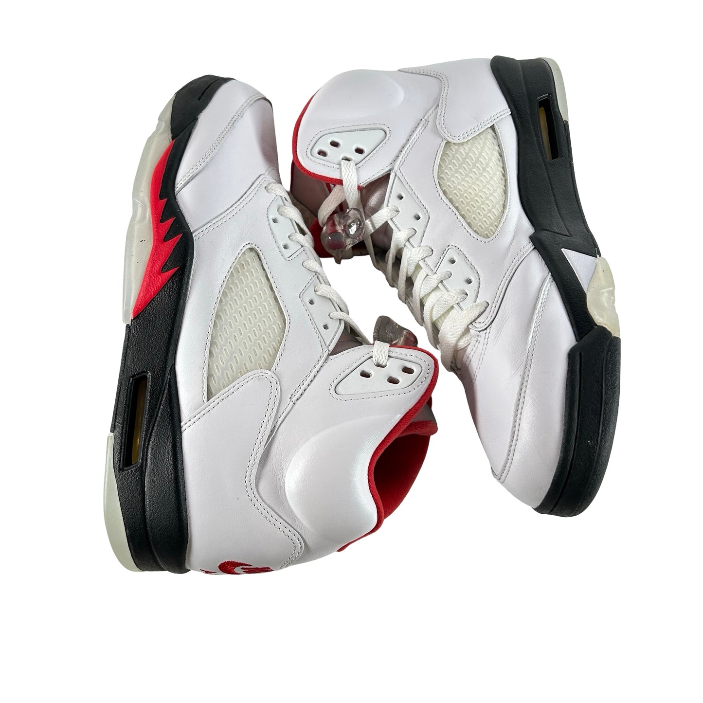 DA1911 102 Jordan 5 Retro Fire Red Silver Tongue (2020) [USED] - 11.5 M (Used2)