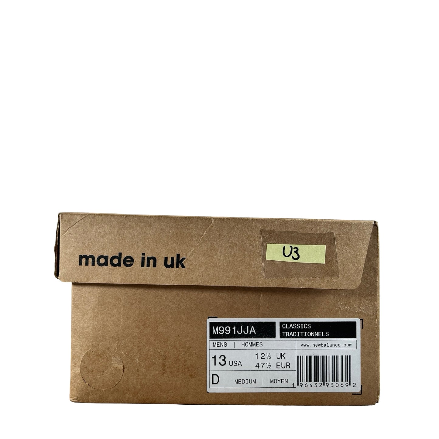 M991JJA New Balance 991 MiUK JJJJound Grey Olive [USED] - 13 M (Used3)