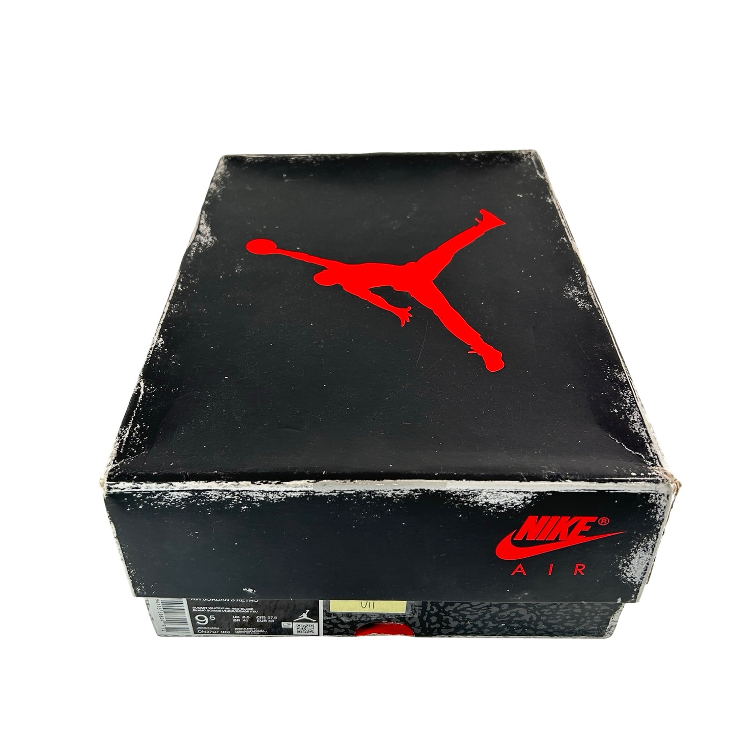 DN3707 100 Jordan 3 Retro White Cement Reimagined [USED] - 9.5 M (Used11)
