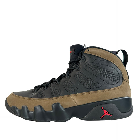 HV4794 030 Air Jordan 9 Retro Olive (2024) [USED] - 9.5 M (Used17)