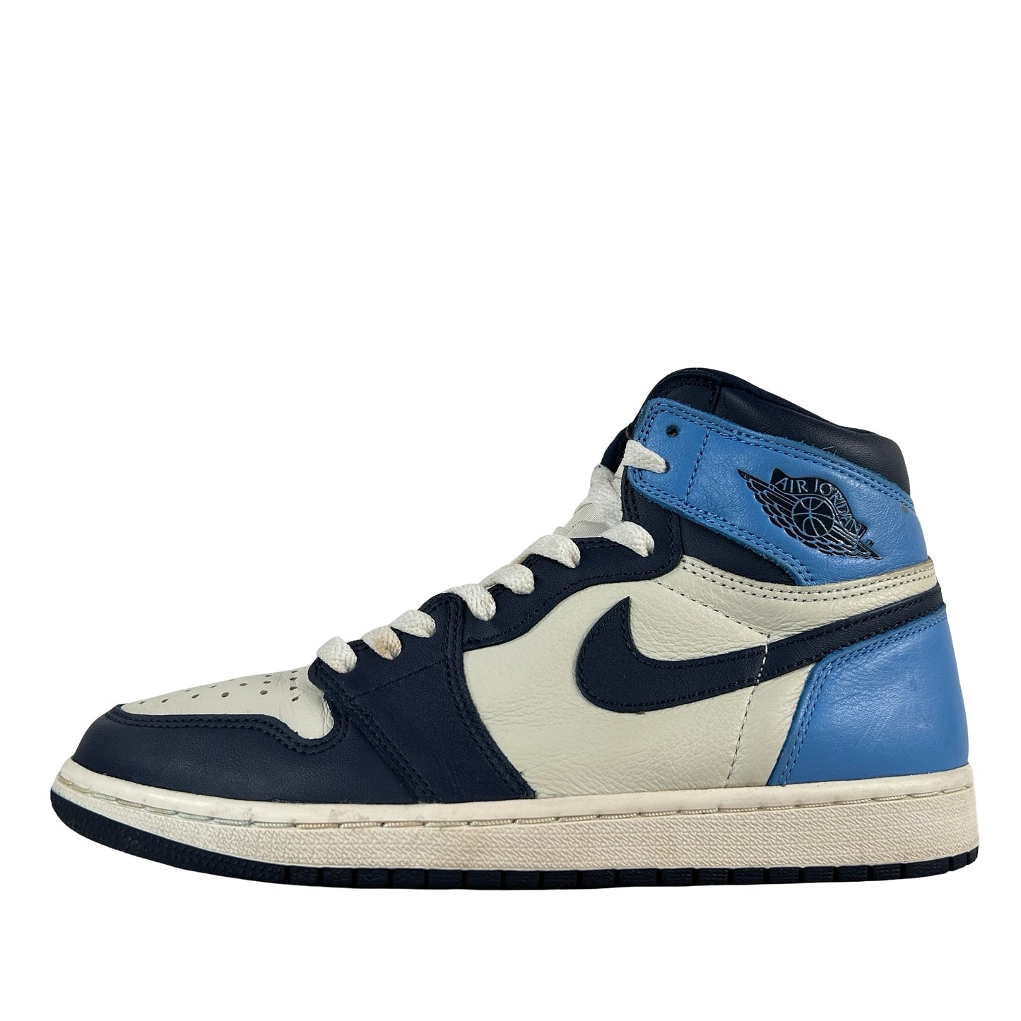 555088 140 Jordan 1 Obsidian UNC [USED] - 8 M (Used2) (No Box2)