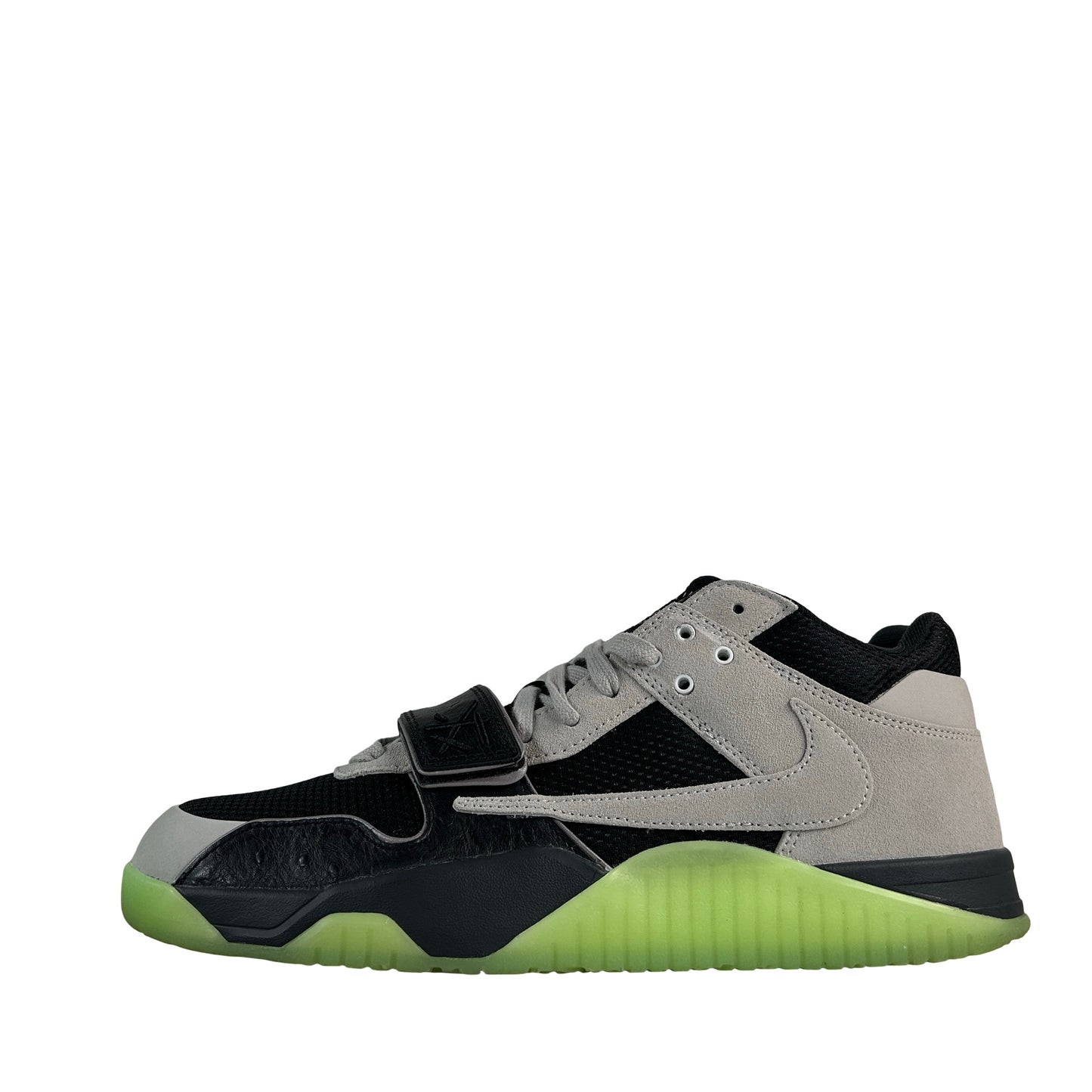 IH7971 001 Jordan Jumpman Jack TR Travis Scott x Chase B Black Night Silver [USED] - 10.5 M (Used)