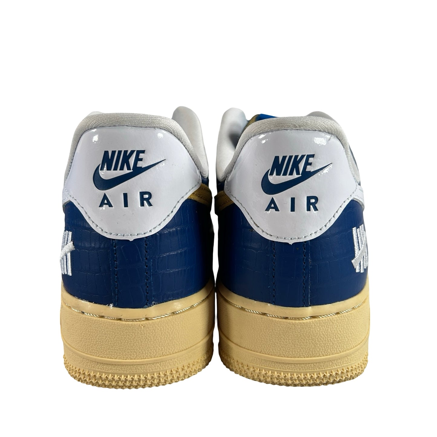 DM8462 400 Nike Air Force 1 Low SP Undefeated 5 On It Blue Yellow Croc [USED] - 7 M (Used)