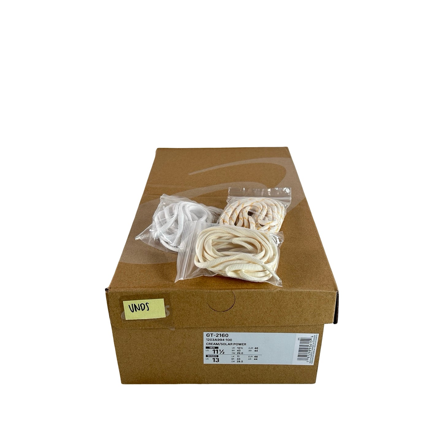 1203A994 100 ASICS GT - 2160 KITH Cream Solar Power (2025) [USED] -11.5 M (VNDS)