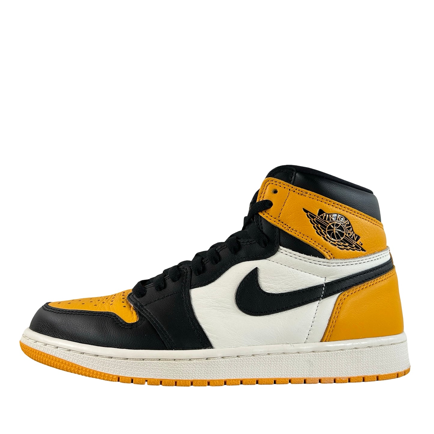 555088 711 Jordan 1 Retro High OG Yellow Toe [USED] - 9 M (Used5)