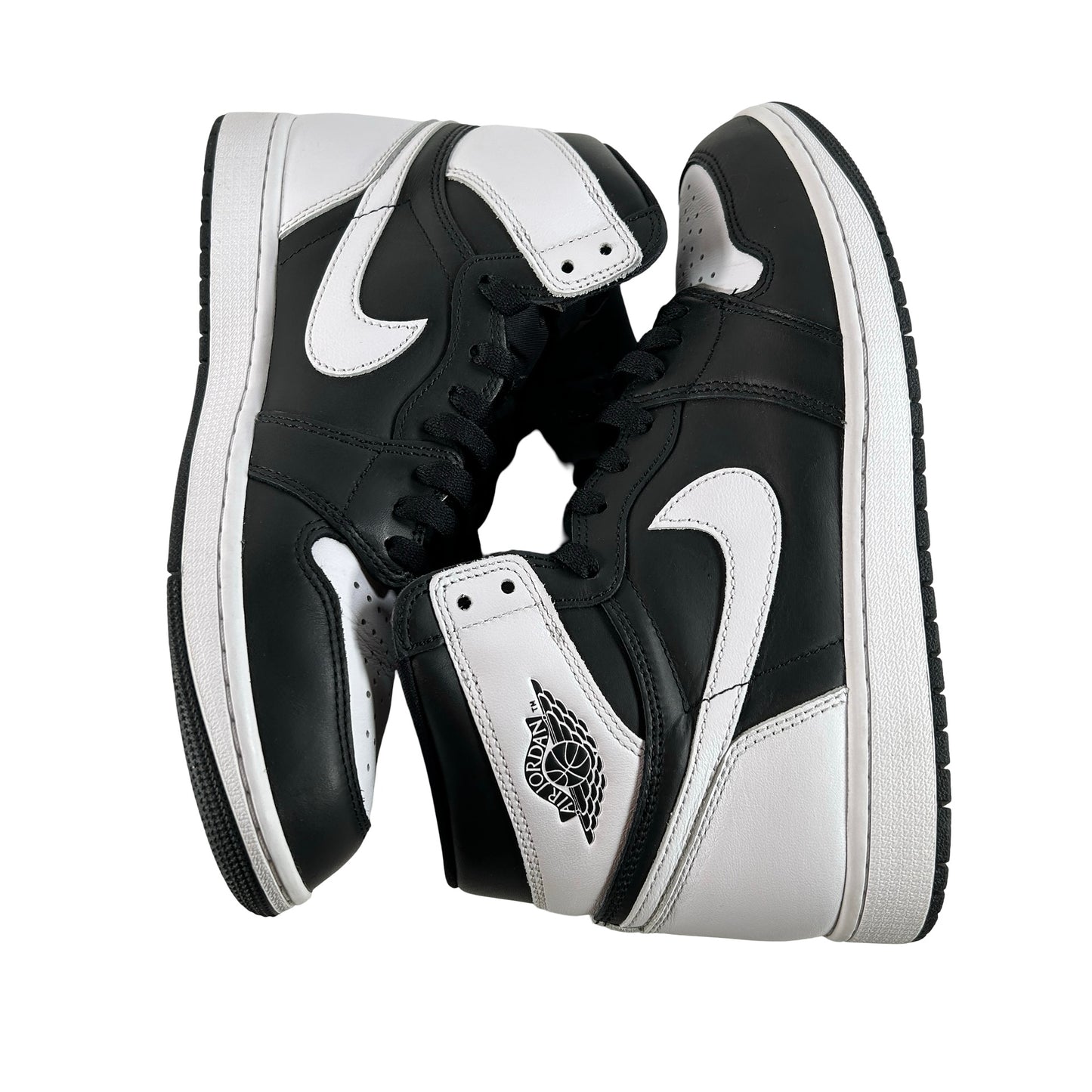 DZ5485 010 Jordan 1 Retro High OG Black White [USED] - 10 M (Used)
