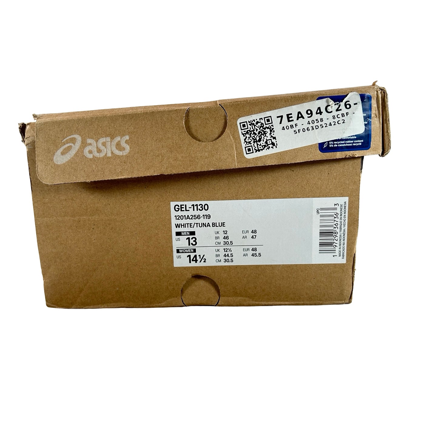 1201A256 119 ASICS Gel-1130 Tuna Blue [USED] - 13 M (Used)