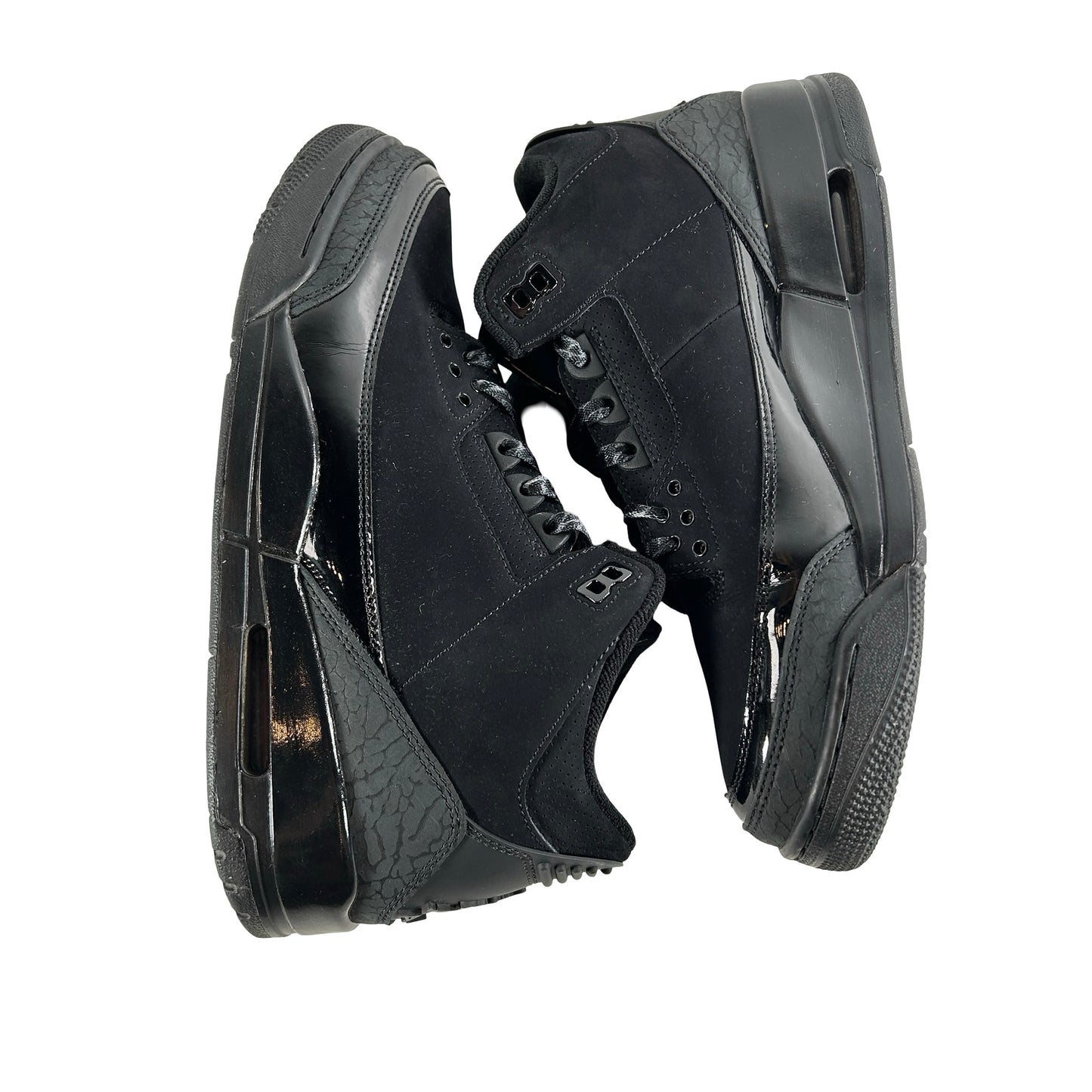 CT8532 001 Jordan 3 Retro Black Cat (2025) [USED] - 9.5 M (Used6)
