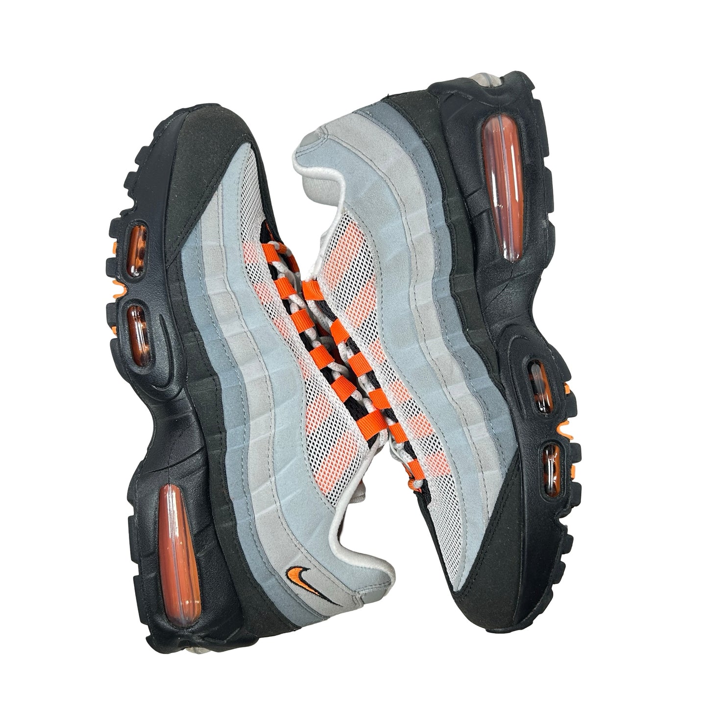 HM4740 005 Nike Air Max 95 OG Big Bubble Bright Mandarin (2025) [USED] - 8 M (Used)