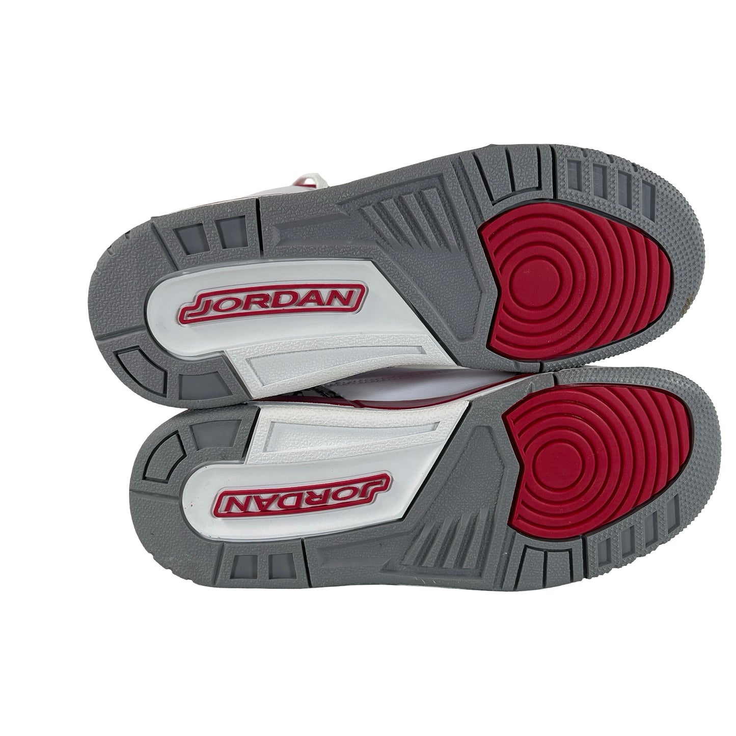 398614 126 Jordan 3 Retro Cardinal (GS) [CONDITIONAL] - 5.5 Y (Paint Bleeding)
