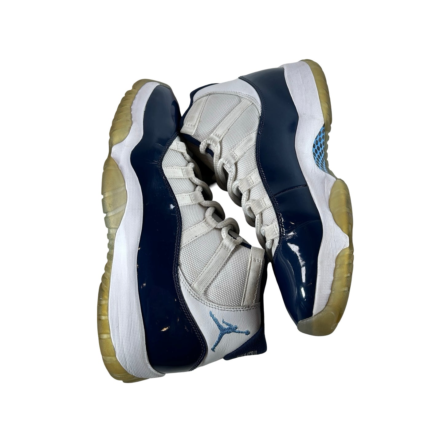 378037 123 Jordan 11 Retro UNC Win Like 82 [USED] - 9.5 M (Used) (No Box)