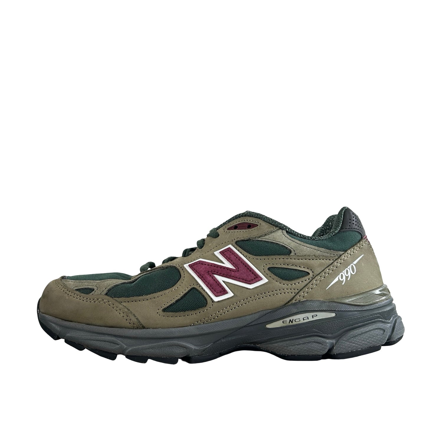 M990GP3 New Balance 990v3 MiUSA Teddy Santis Verde Púrpura