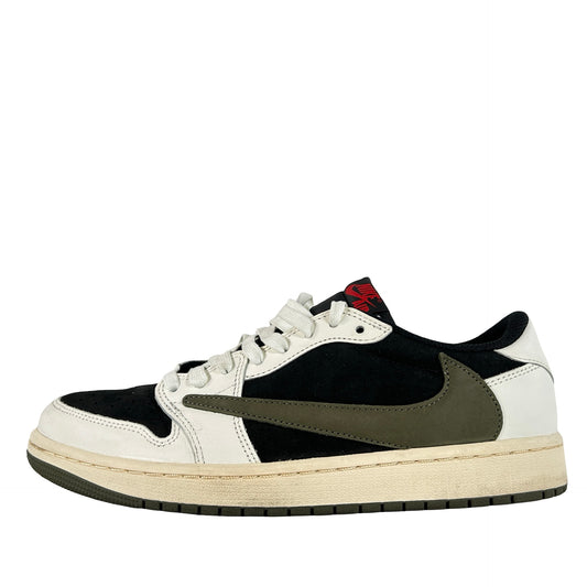 DZ4137 106 Jordan 1 Retro Low OG SP Travis Scott Olive (W) [USED] - 10.5 W (Used) (No Box)