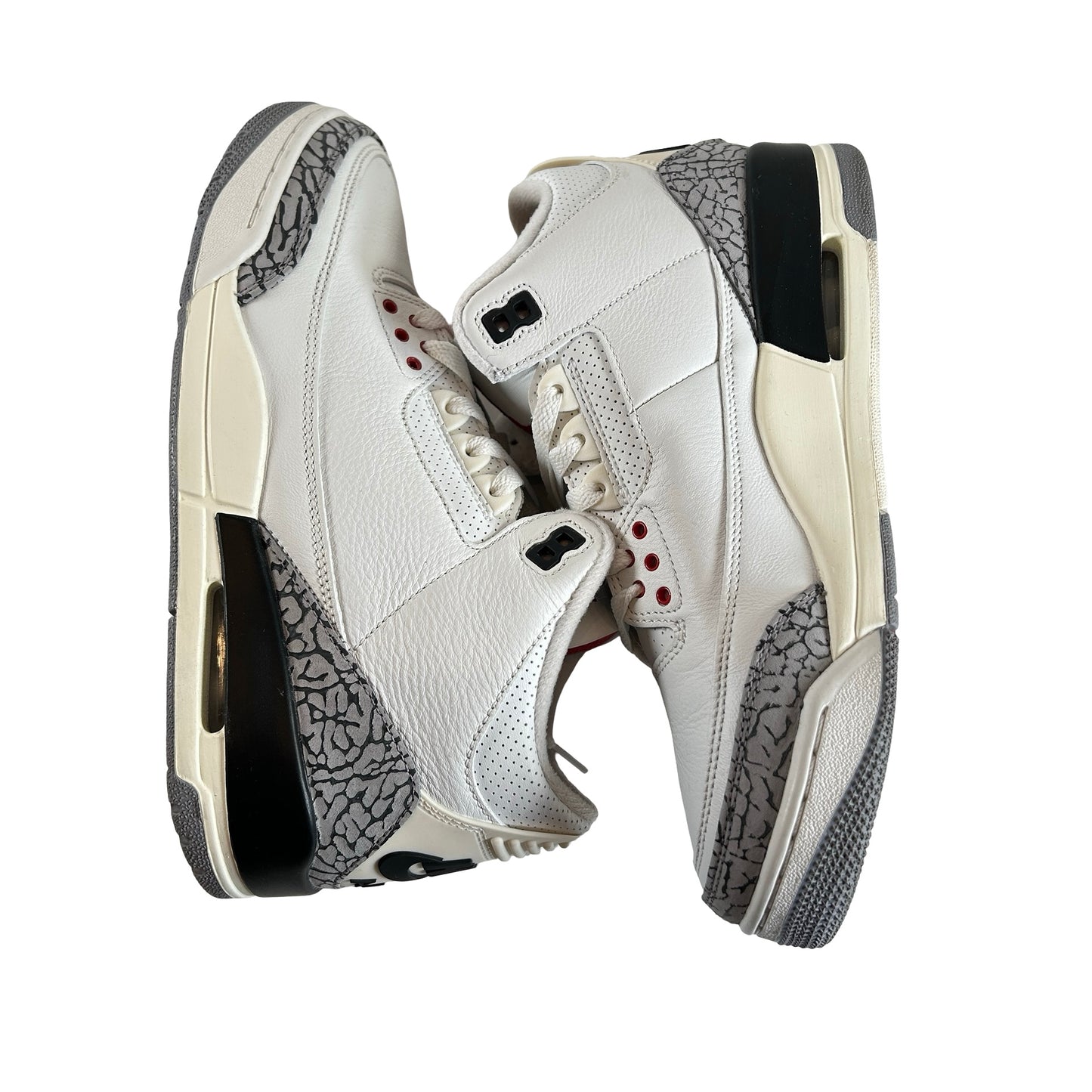 DN3707 100 Jordan 3 Retro White Cement Reimagined [USED] - 9 M (Used16)