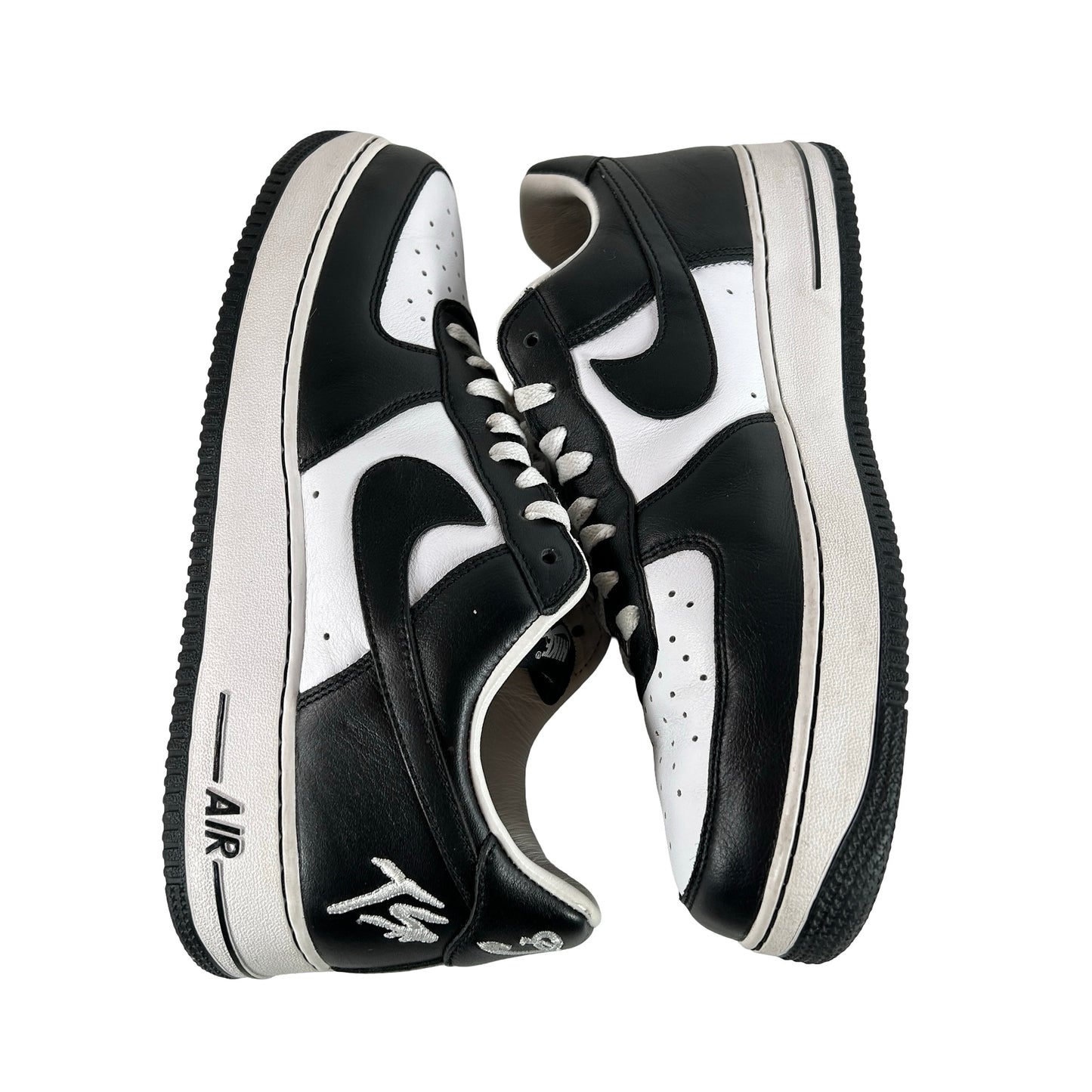 FJ5758 100 Nike Air Force 1 Low QS Terror Squad Blackout [USED] - 12 M (Used)