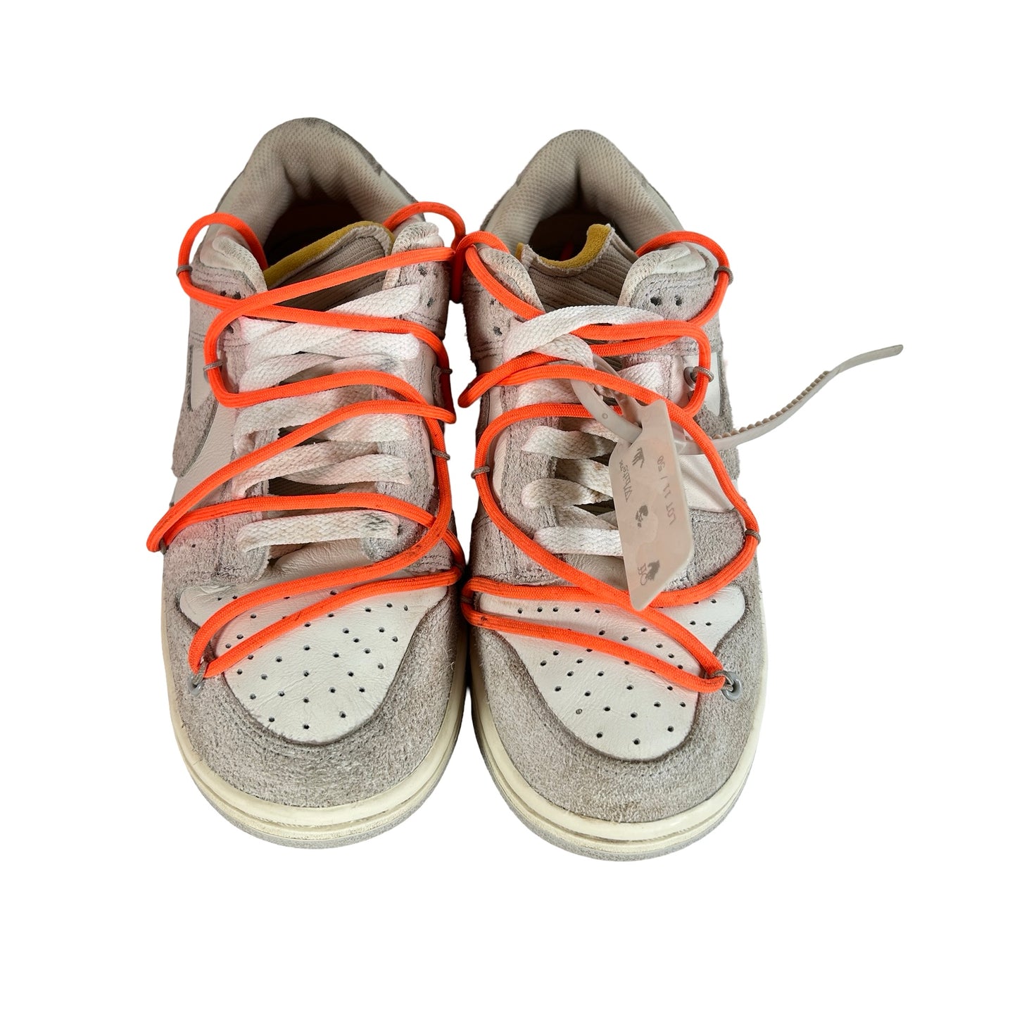 DJ0950 117 Nike Dunk Low Off-White Lot 17 [USED] - 5.5 M (Used) (No Box)