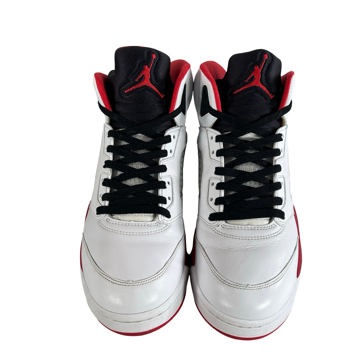 HQ7978 101 Jordan 5 Retro Fire Red Black Tongue (2025) [USED] - 12 M (Used) (Replace Box)