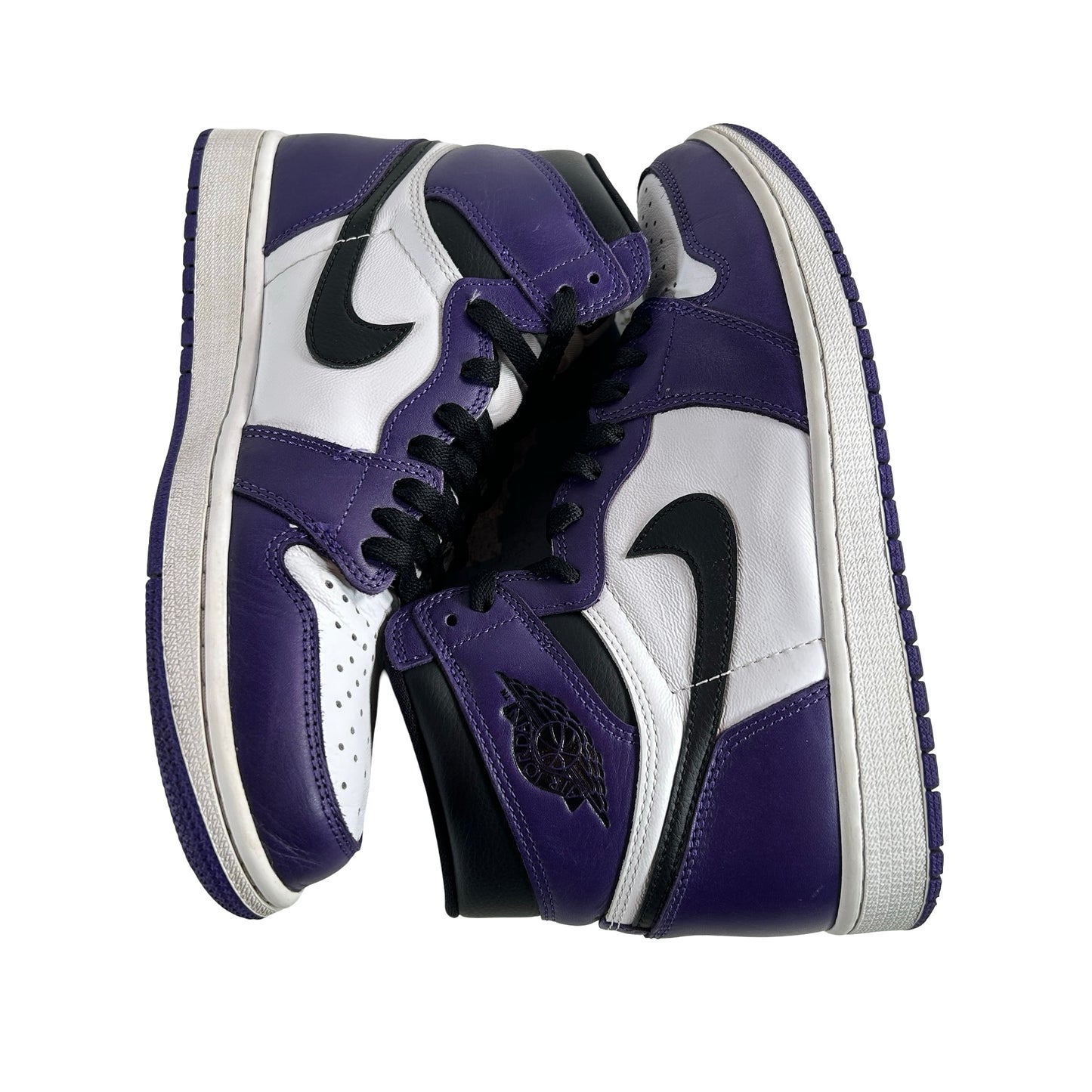 555088 500 Jordan 1 Court Purple [USED] - 9.5 M (Used3)