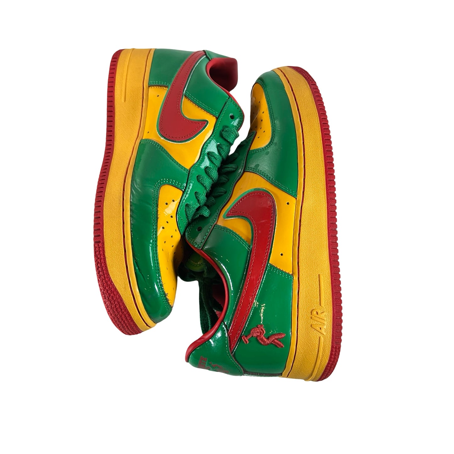 IH4383 300 Nike Air Force 1 Low Lil Yachty Concrete Boys Lucky Green [USED] - 10 M (Used) (Replace Box)
