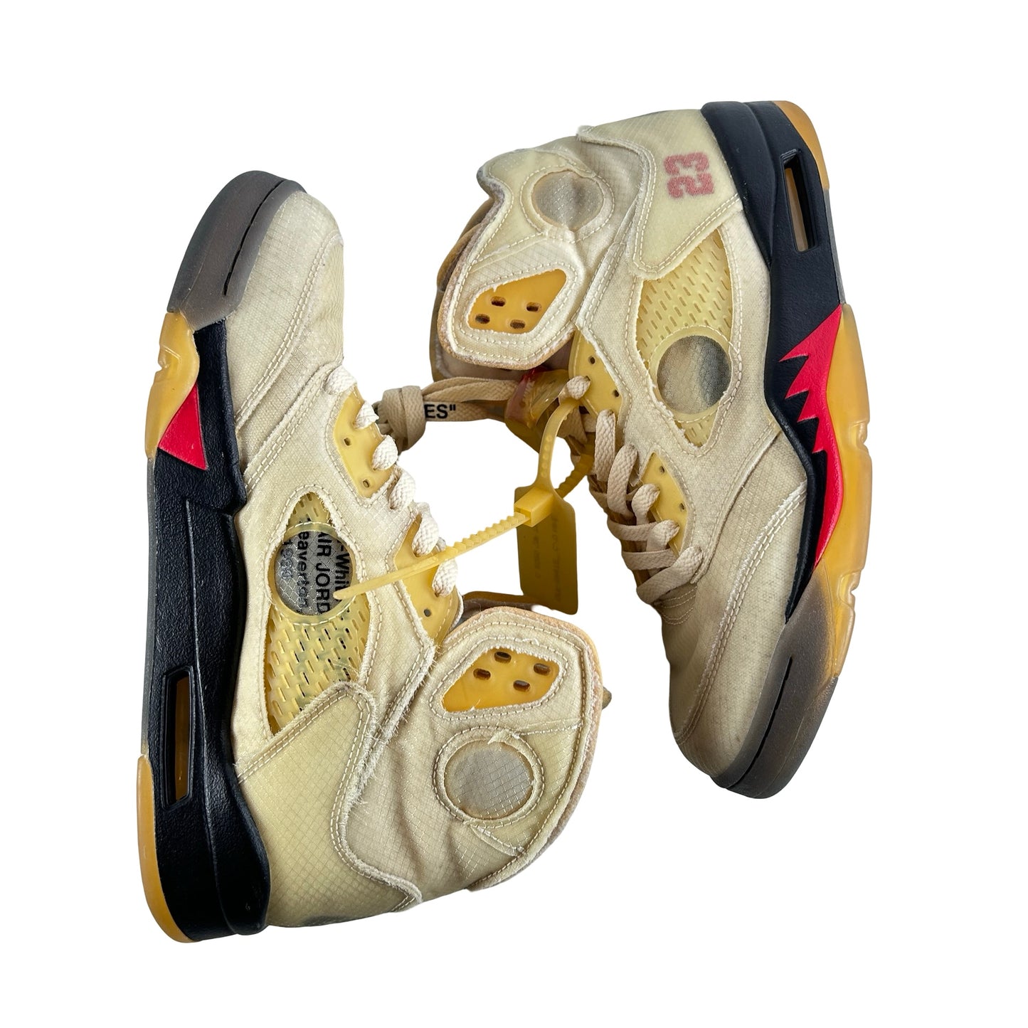 DH8565 100 Jordan 5 Off-White Sail [USED] - 8.5 M (Used3)