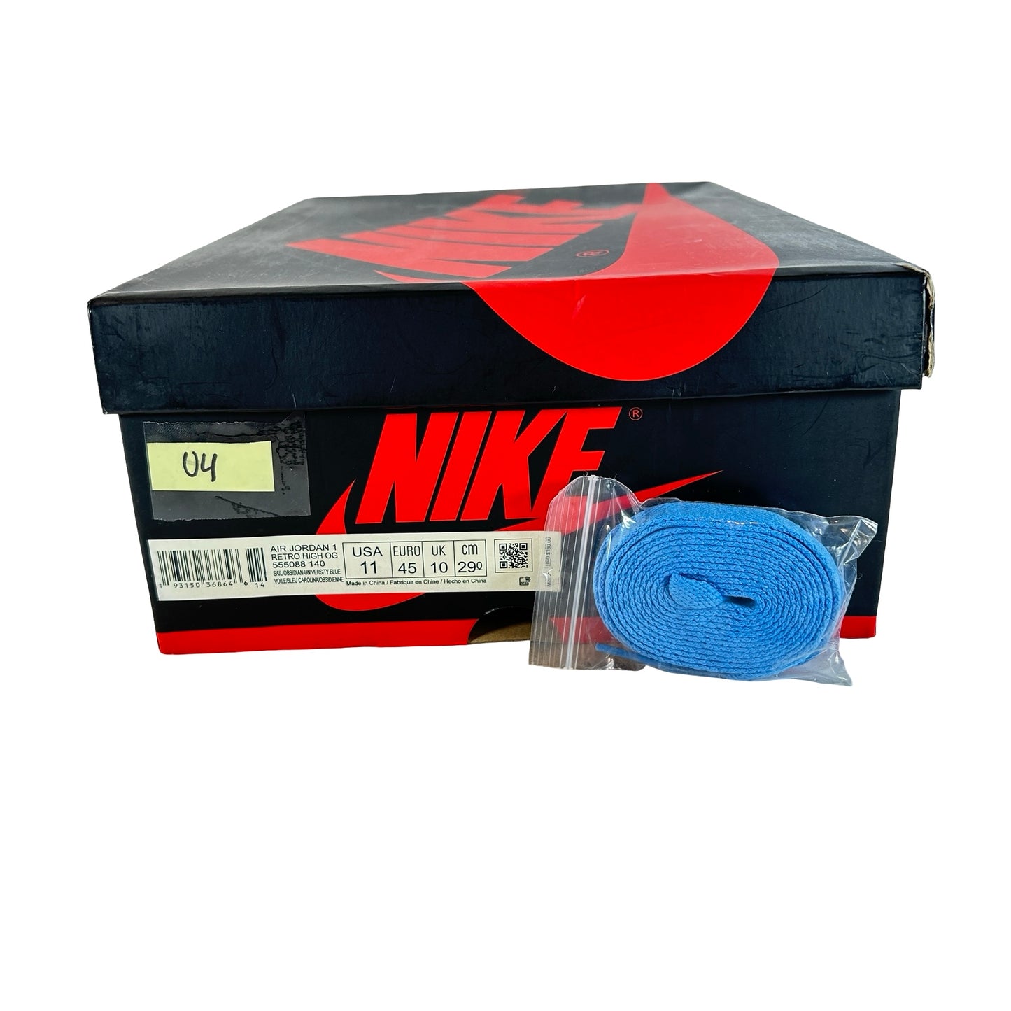 555088 140 Jordan 1 Obsidian UNC [USED] - 11 M (Used4)