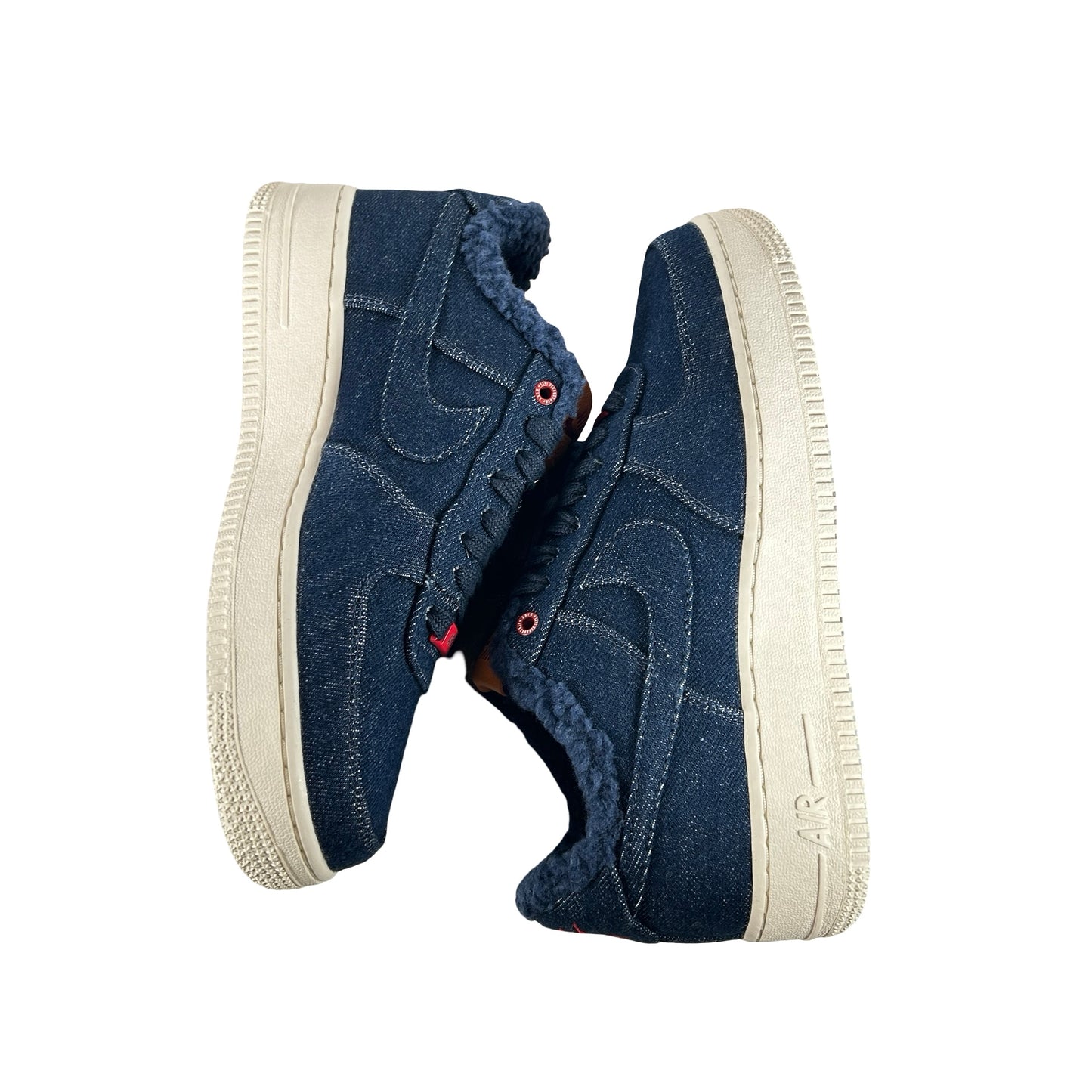 CV0670 001 Air Force 1 Low Levi's Denim Sherpa