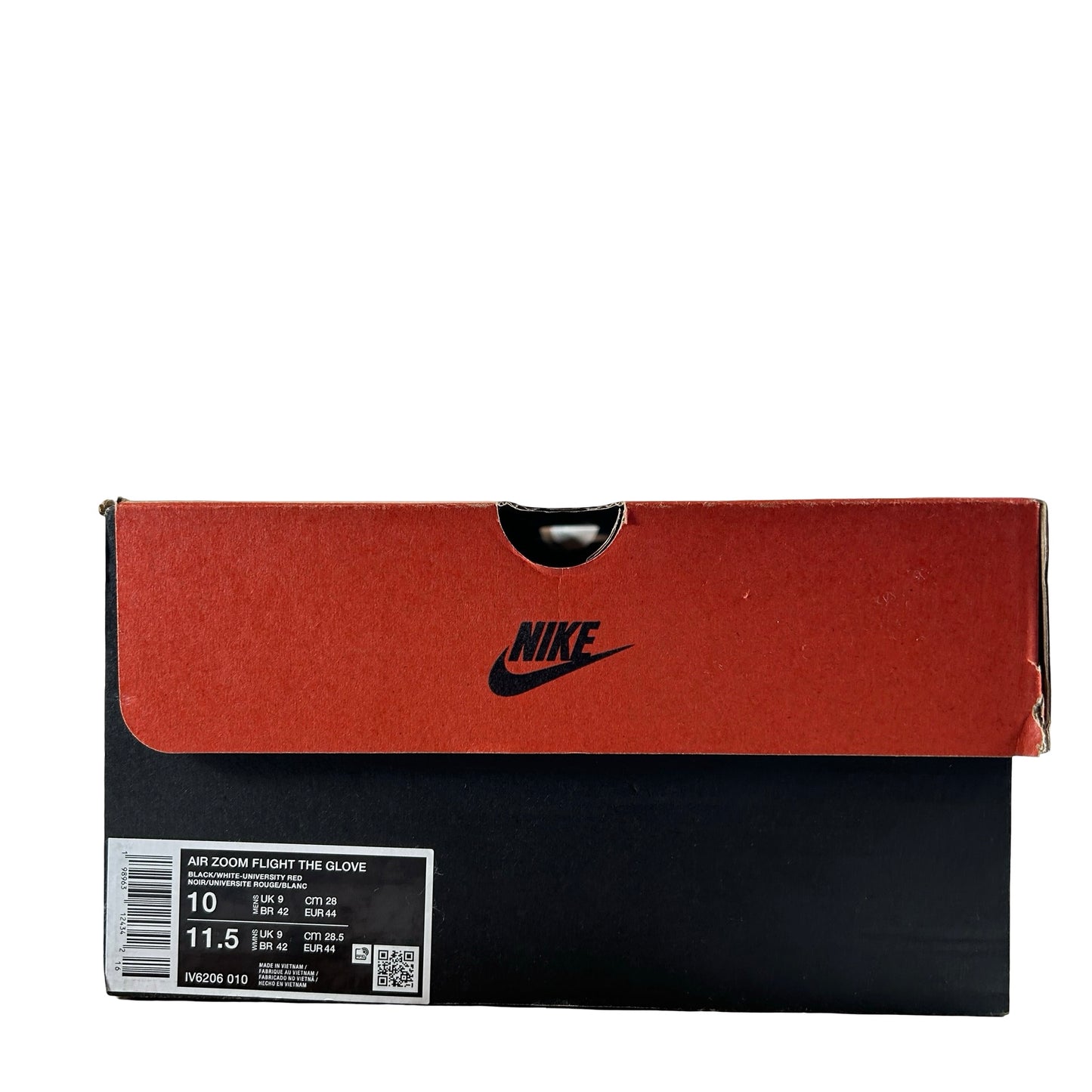 IV6206 010 Nike Air Zoom Flight The Glove Black White OG (2026) [USED] - 10 M (Used)