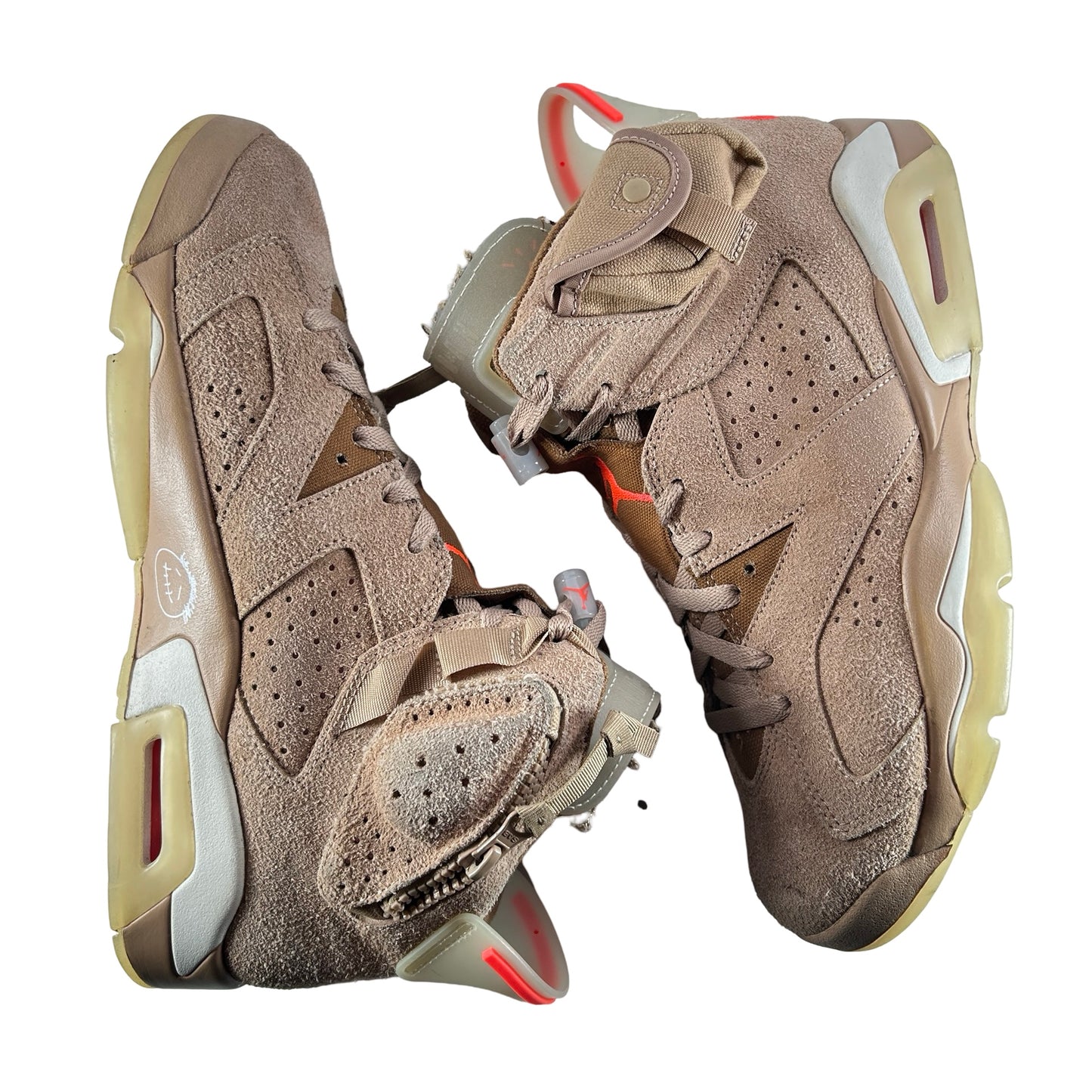 DH0690 200 Jordan 6 Retro Travis Scott British Khaki [USED] - 9.5 M (Used2)