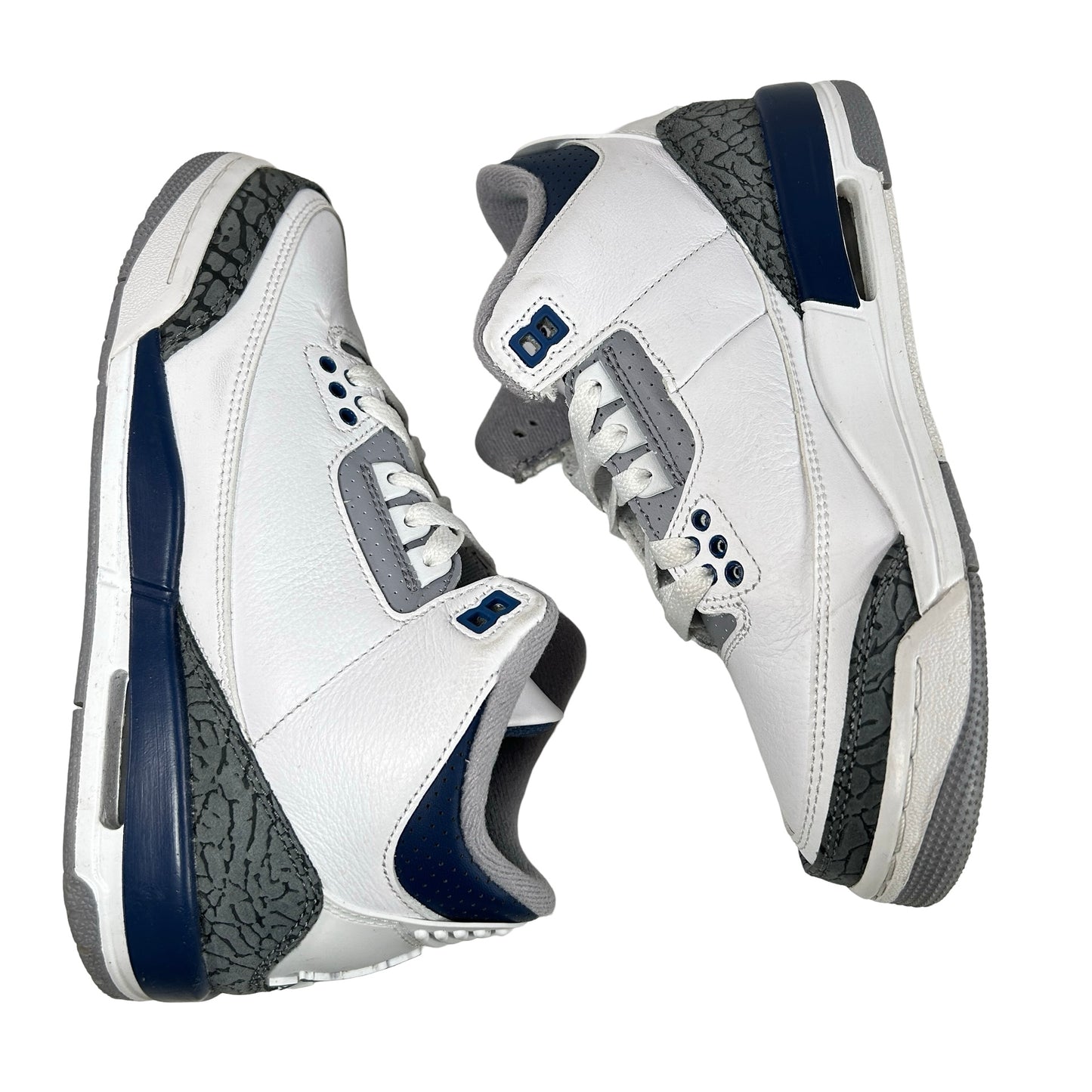 DM0967 140 Jordan 3 Retro Midnight Navy (GS) [USED] - 4.5 Y (Used)