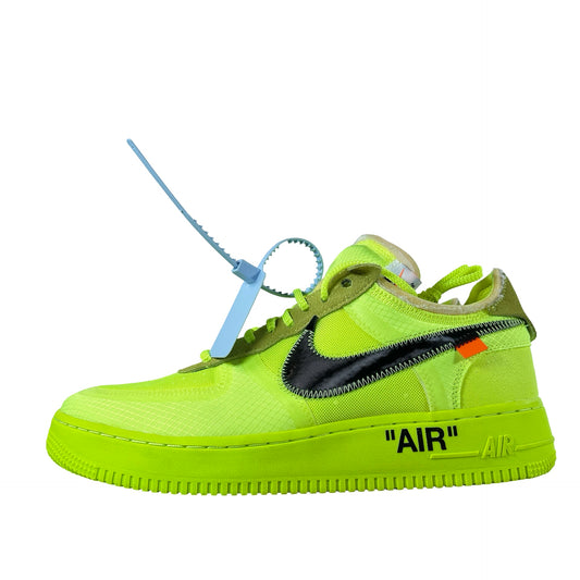 AO4606 700 Nike Air Force 1 Low Off-White Volt [USED] - 10.5 M (VNDS) (Replace Box)