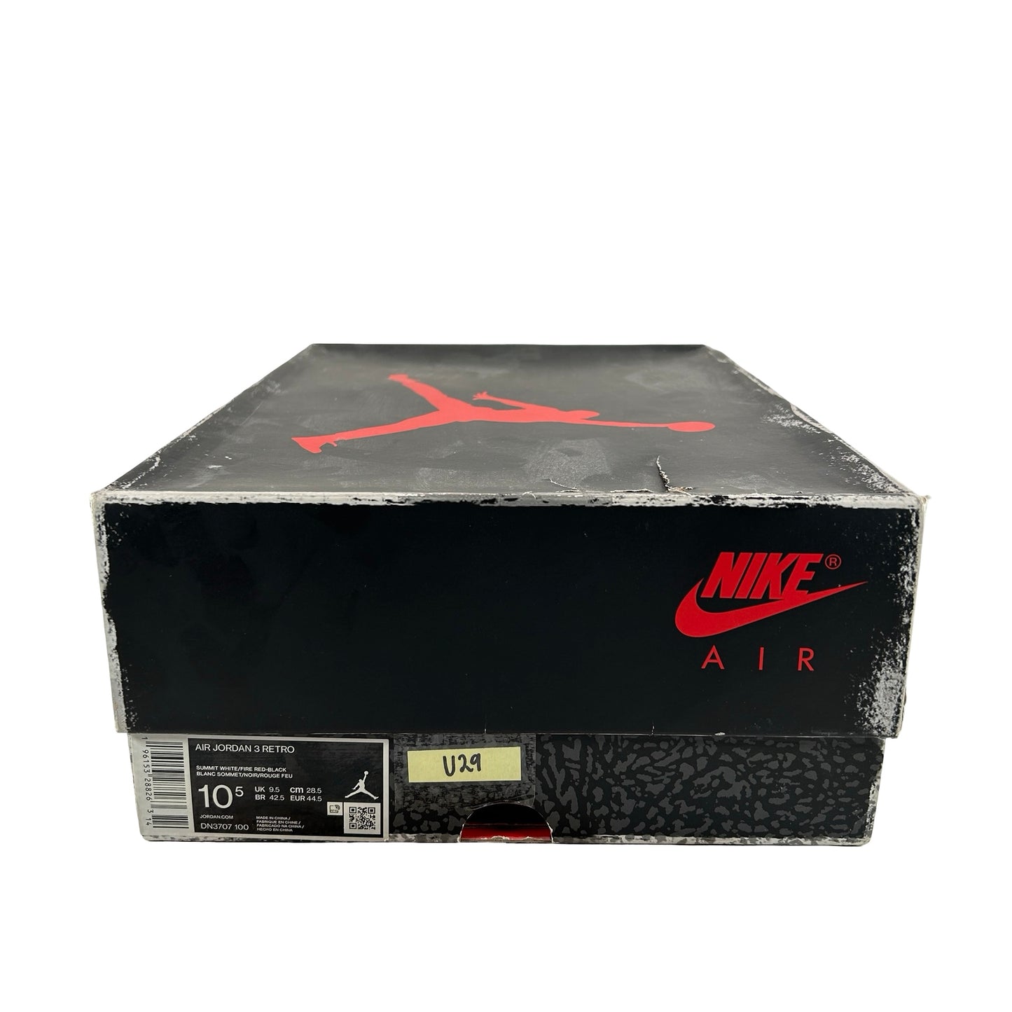 DN3707 100 Jordan 3 Retro White Cement Reimagined [USED] - 10.5 M (Used29)