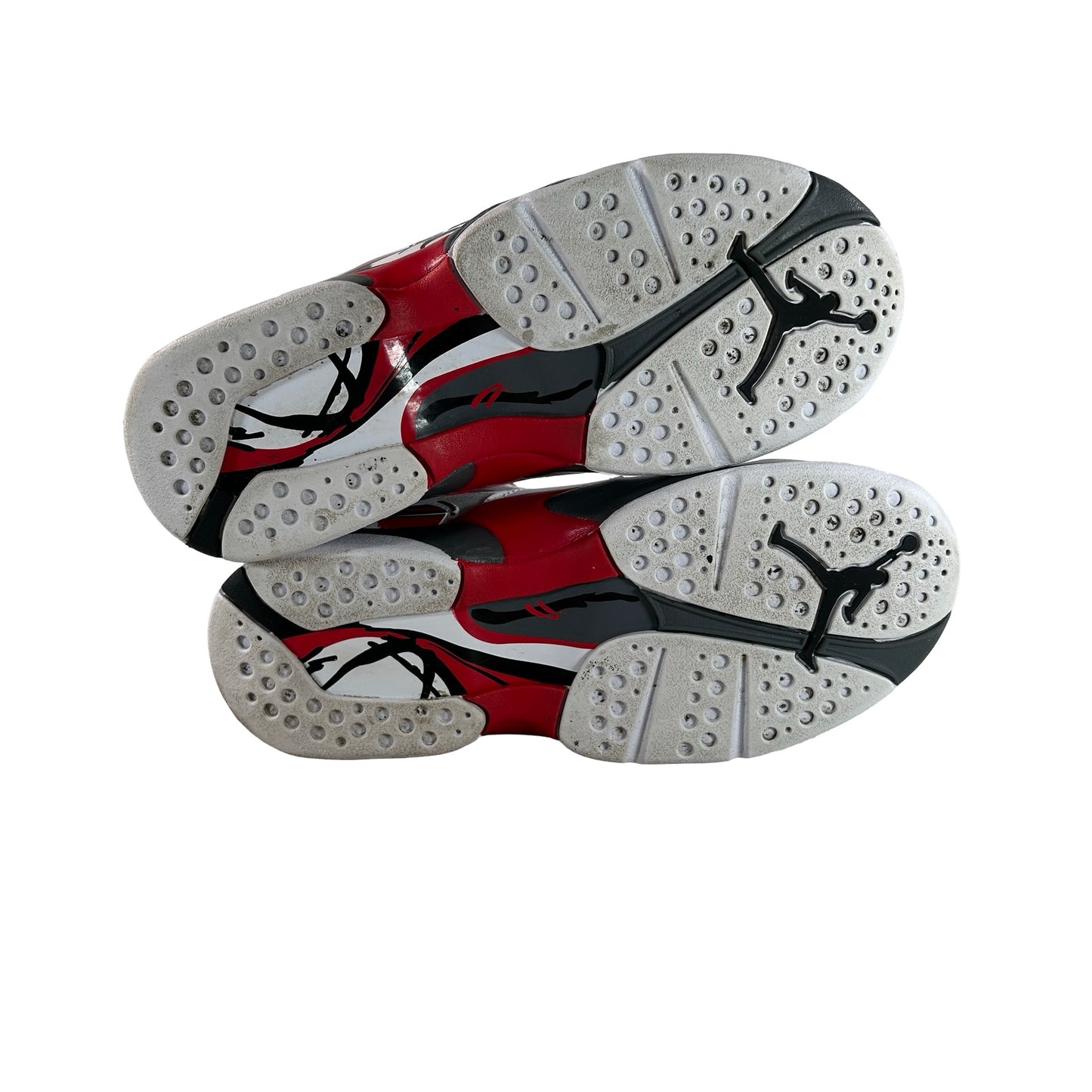 305368 100 Jordan 8 Retro White True Red (2025) (GS) [USED] - 7 Y (Used3)
