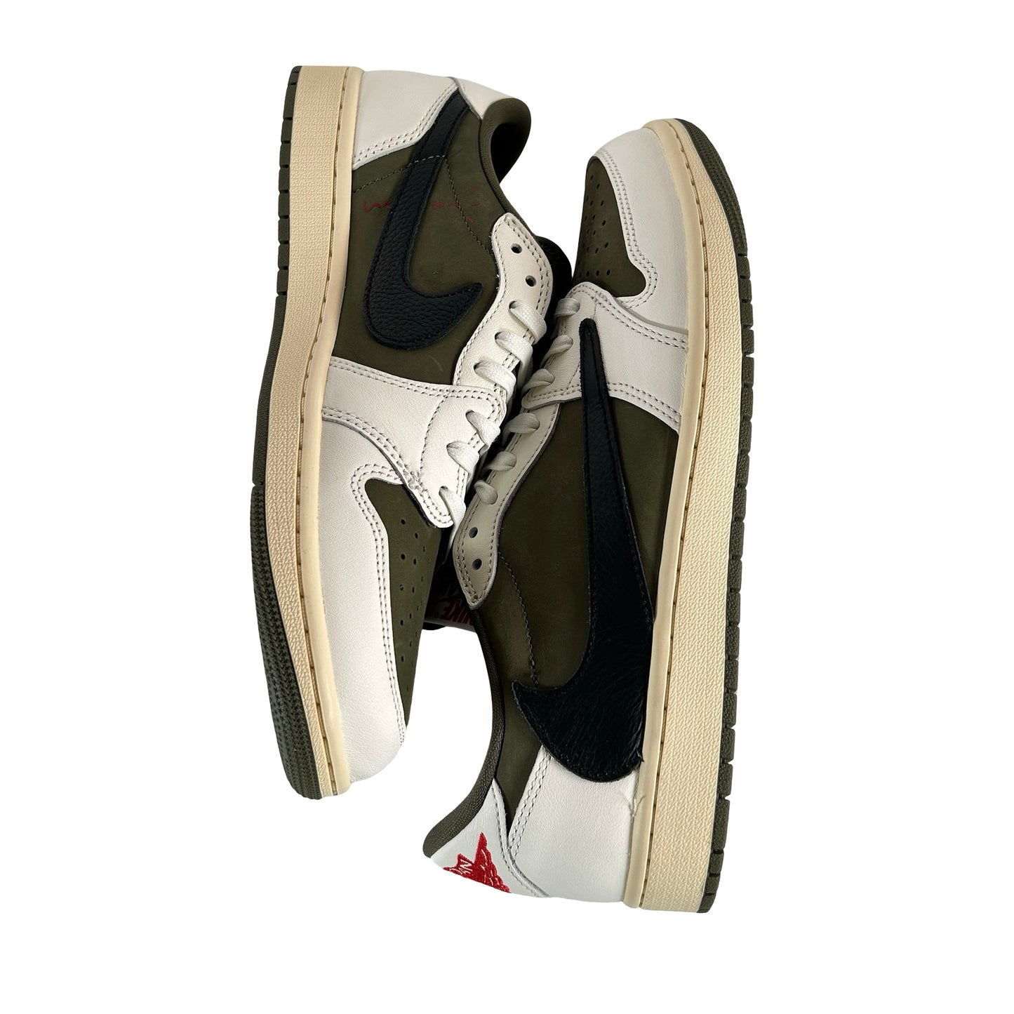 DM7866 200 Jordan 1 Retro Low OG SP Travis Scott Medium Olive [USED] - 10.5 M (Used5)