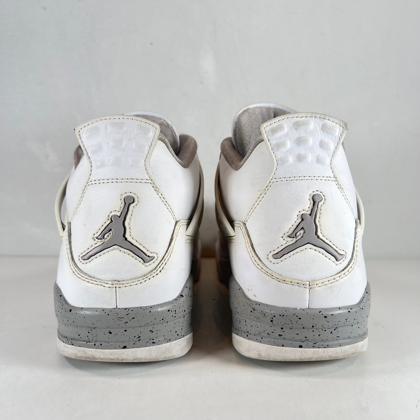 CT8527 100 Jordan 4 Retro White Oreo [USED] - 10.5 M (Used) (Missing Left Insole)