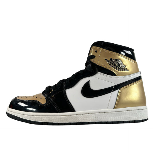 861428 007 Jordan 1 Retro High NRG Patent Gold Toe [USED] - 11 M (Used6)