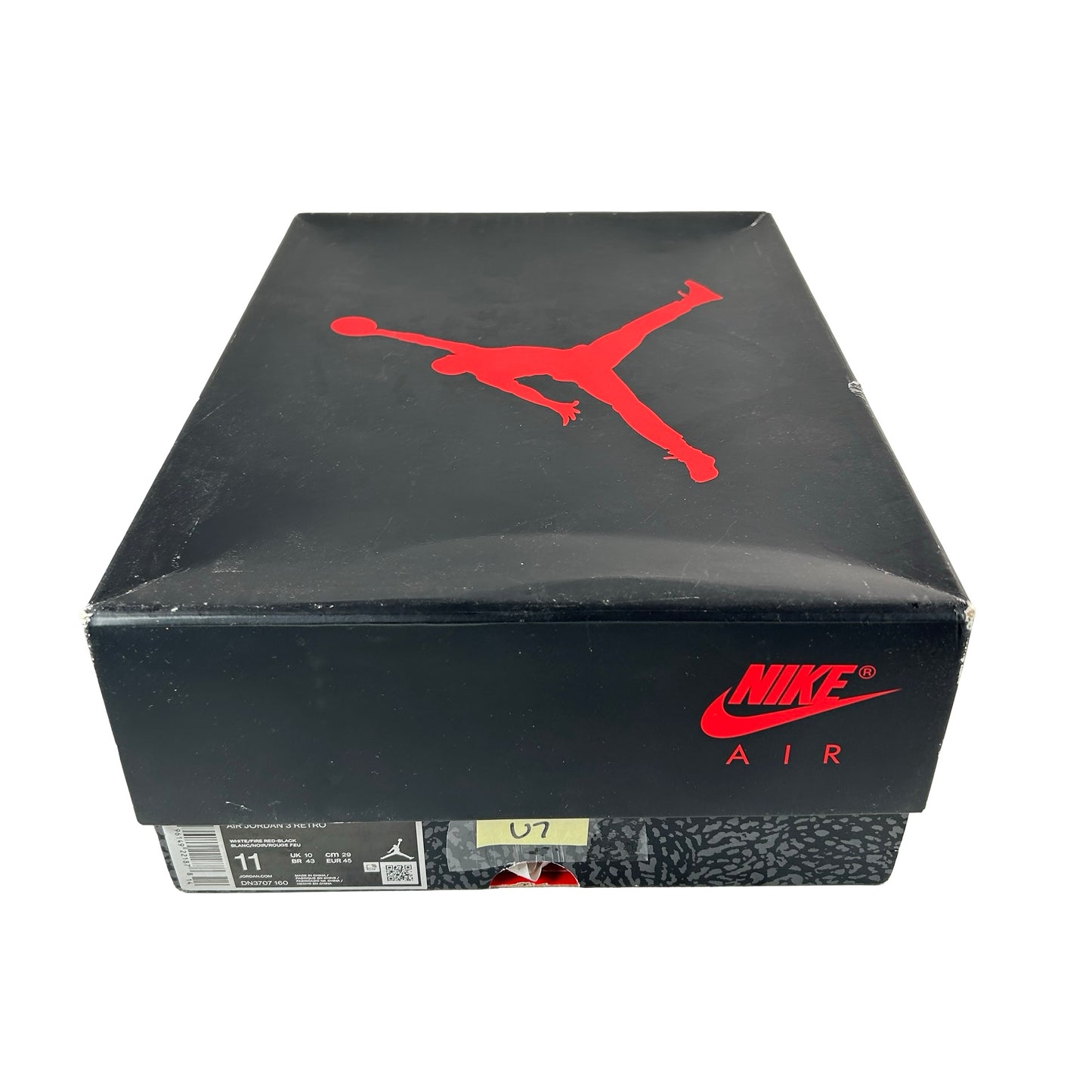 DN3707 160 Jordan 3 Retro Fire Red (2022) [USED] - 11 M (Used7)