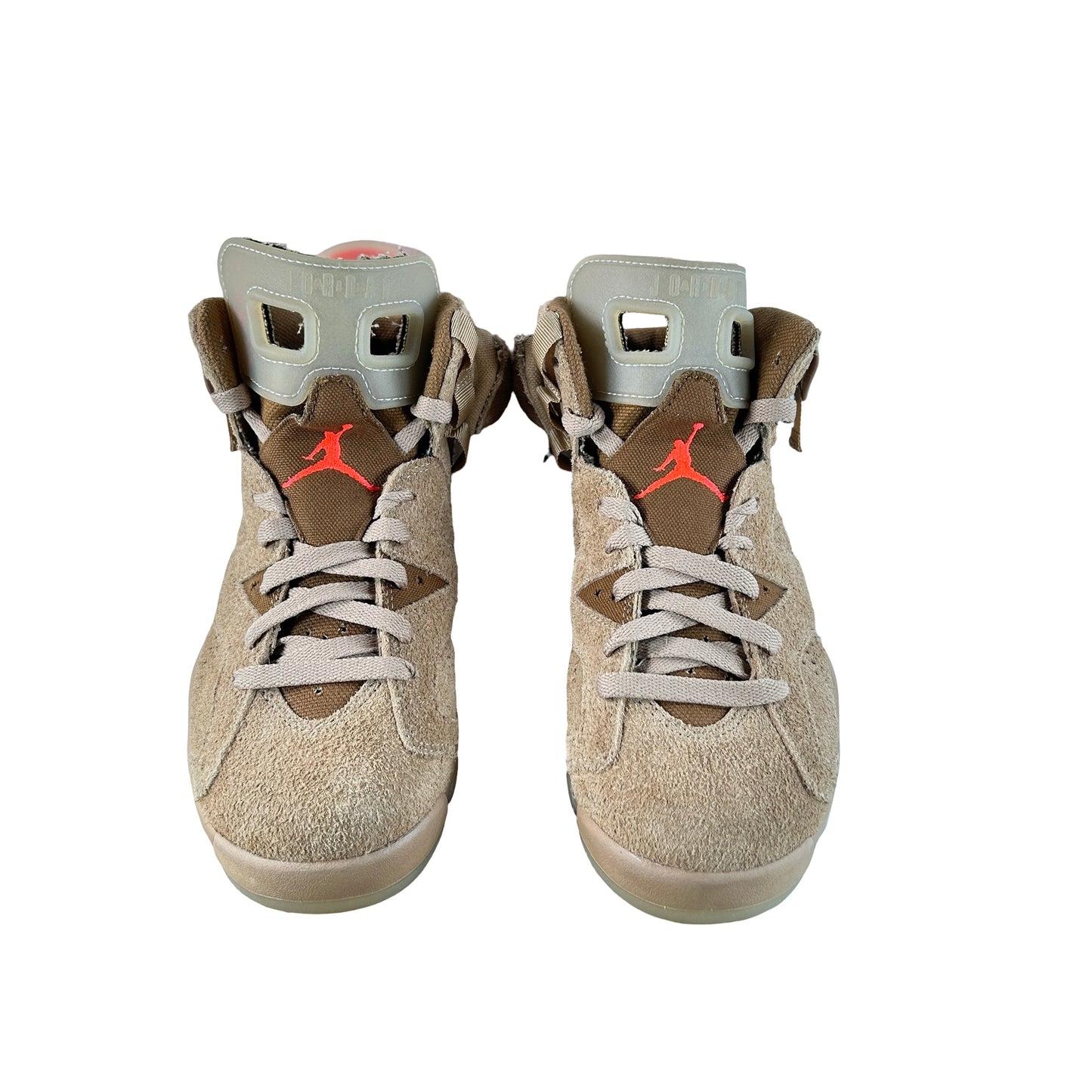 DH0690 200 Jordan 6 Retro Travis Scott British Khaki [USED] - 5.5 M (Used) (No Box)