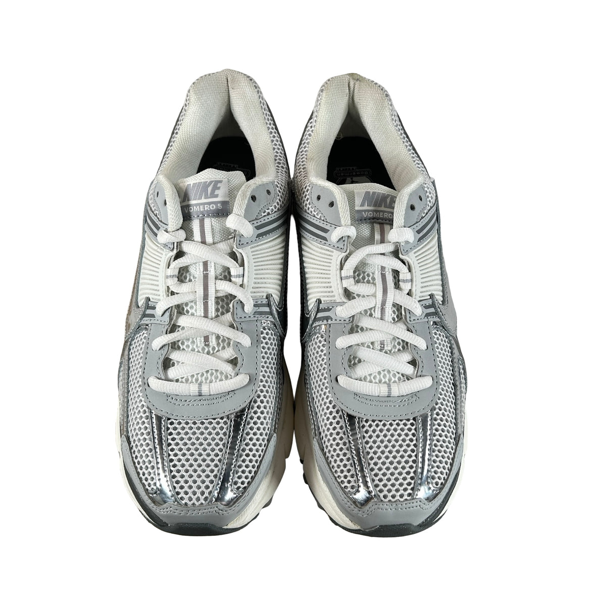 IM2219 121 Nike Zoom Vomero 5 Metallic Silver [USED] - 10 M (Used)