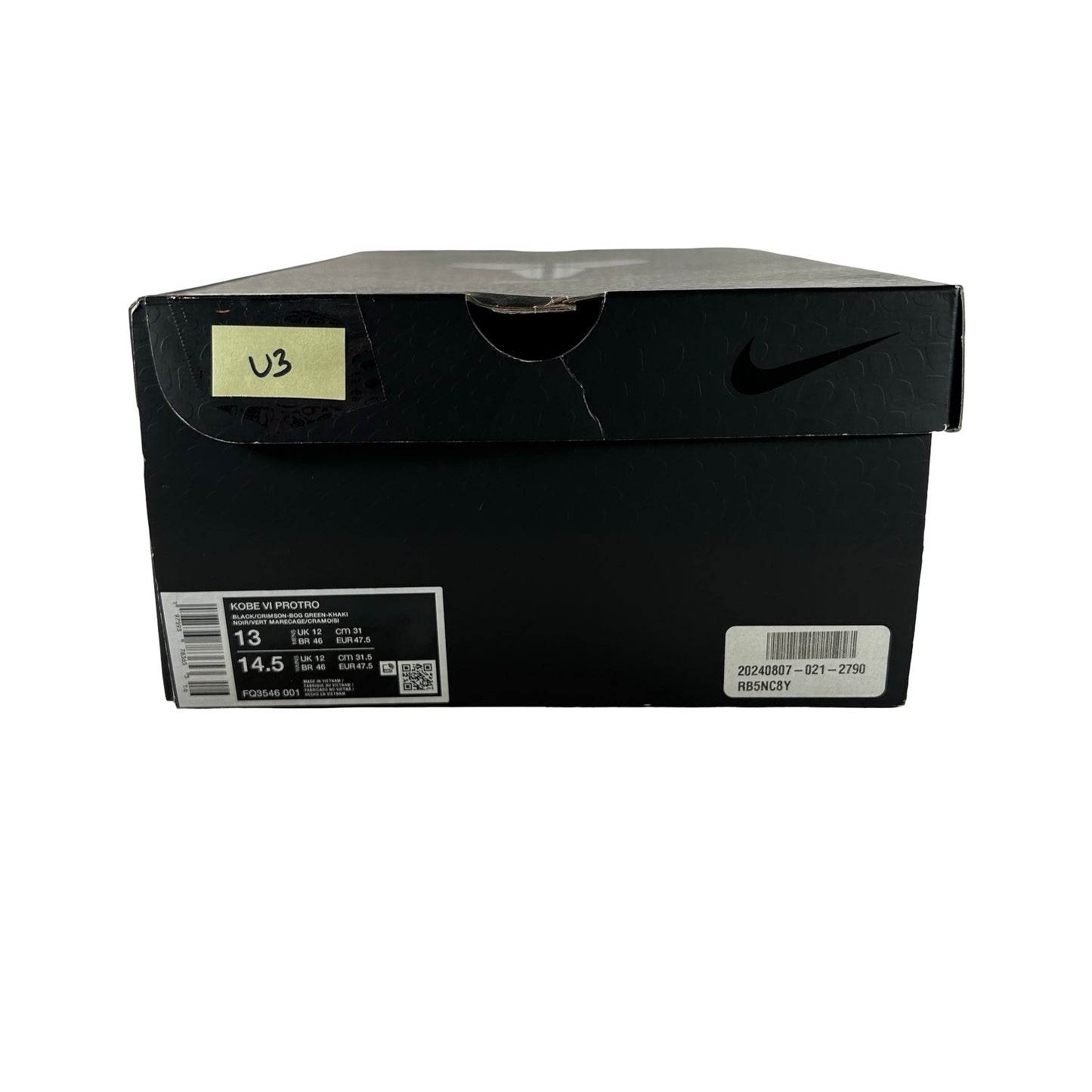 FQ3546 001 Nike Kobe 6 Protro Italian Camo (2024) [USED] - 13 M (Used3)