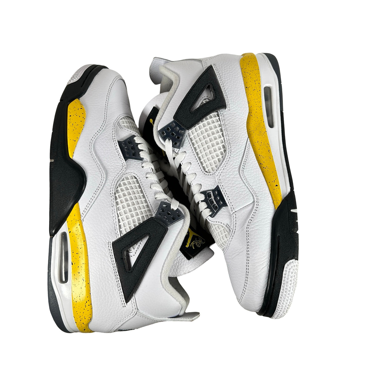 IO2463 102 Air Jordan 4 Retro Rare Air Tour Yellow [USED] - 10 M (Used)